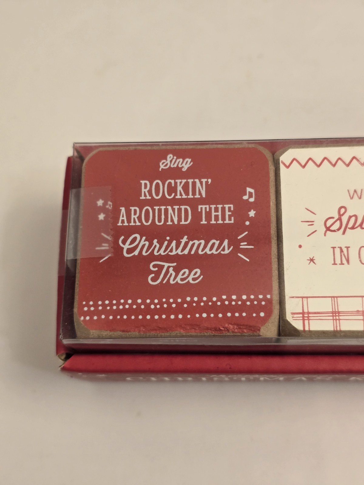 DEMDACO Christmas Karaoke Dice (Holiday Party Starter) Used: FREE SHIPPING
