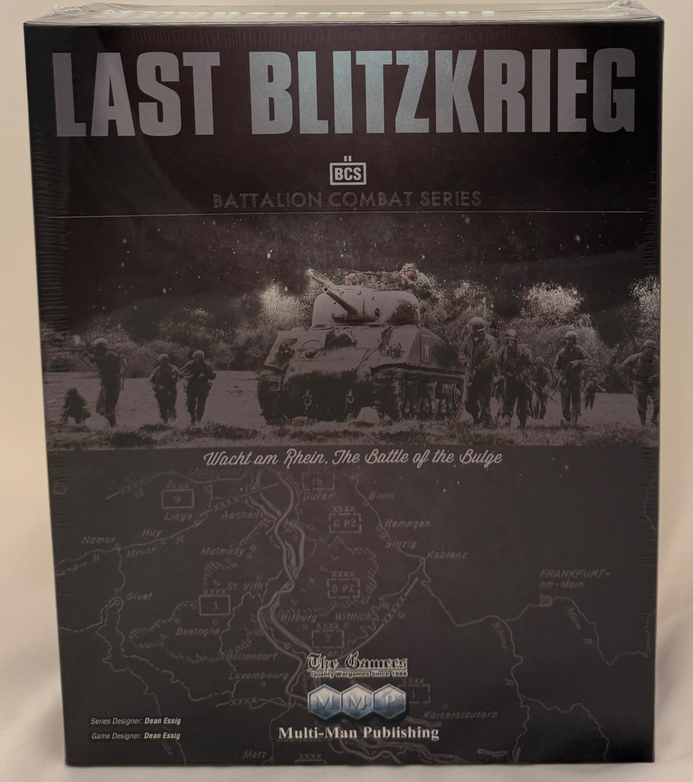 Multi-Man Publishing Last Blitzkrieg The Battle of the Bulge New in Shrink Wrap