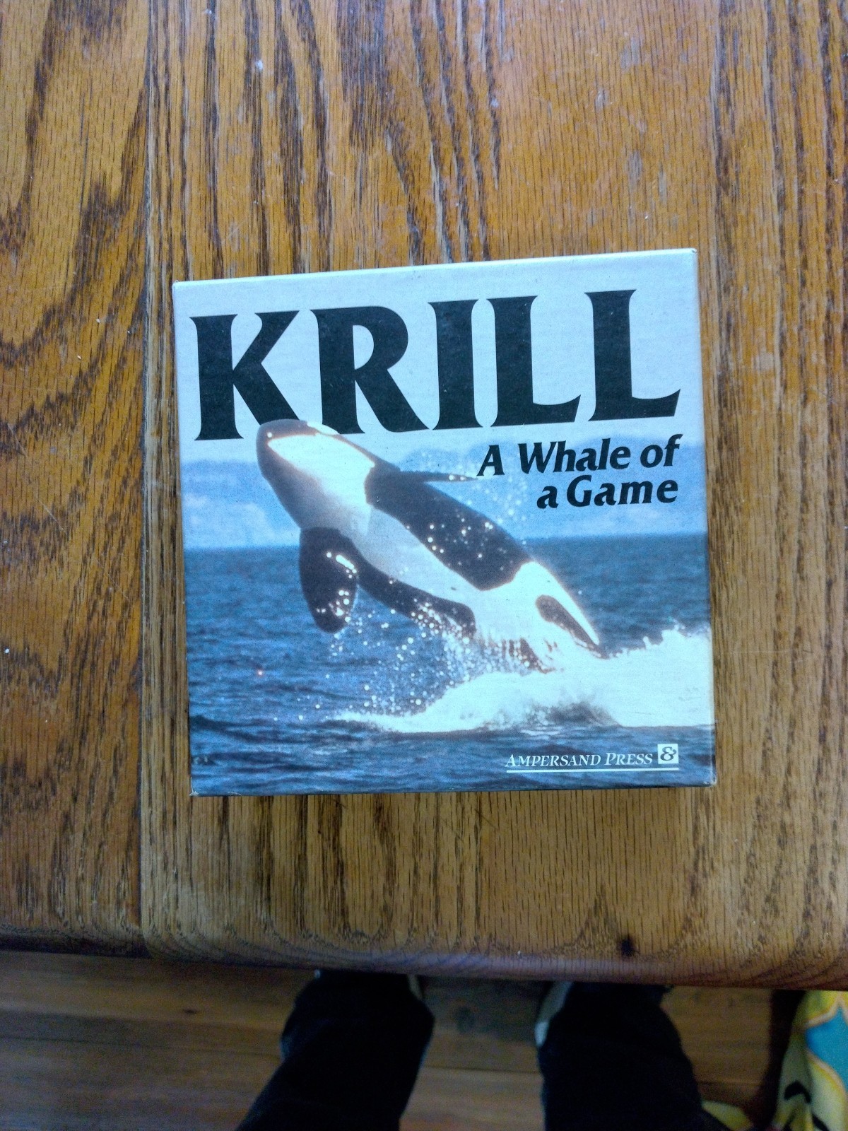 Krill A Whale Of A Game Ages 9 To Adult Complete Set Used