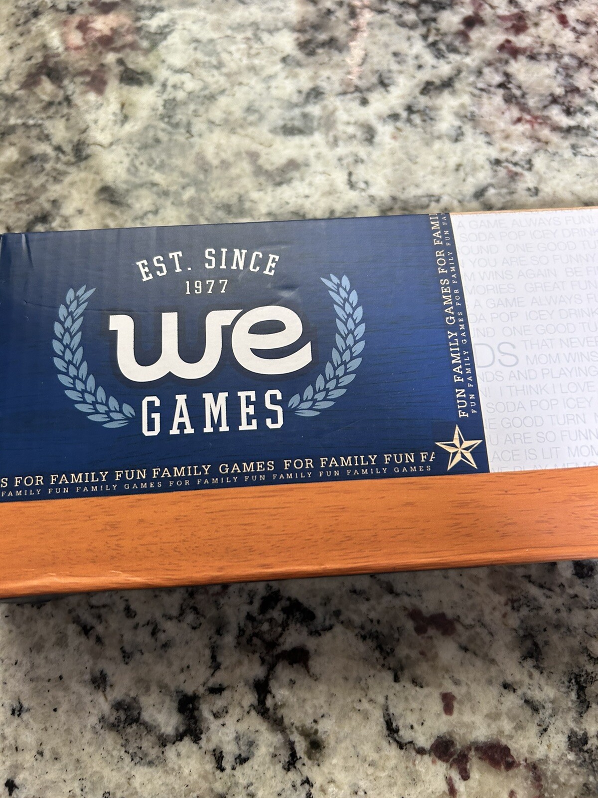 WE Games Shoot The Moon, 1940’s Nostalgia Game, Solid Natural Wood, 17.5″ NEW