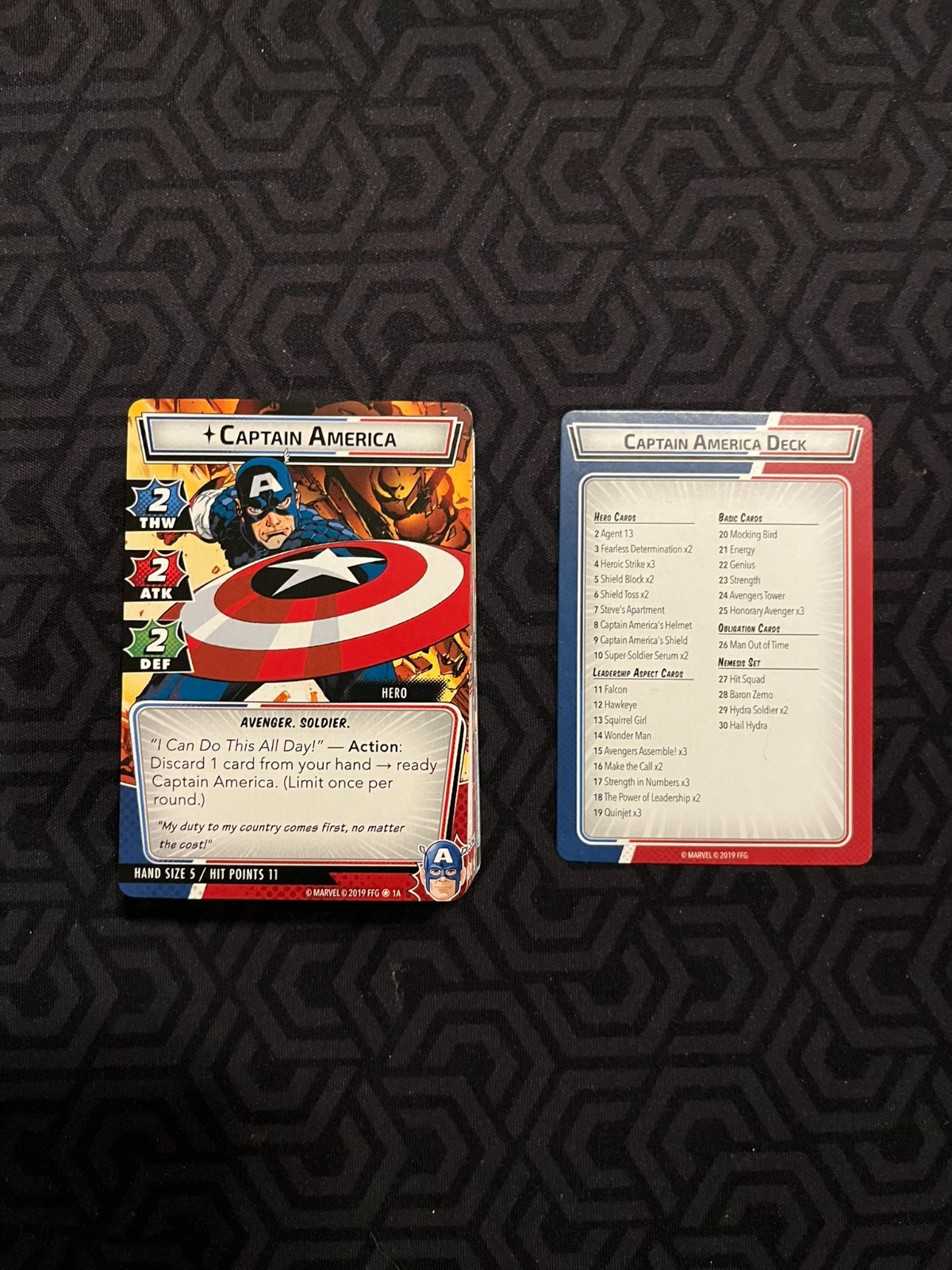 [Marvel Champions LCG] Core Set + Wave 1 inc. Captain America & Doctor Strange