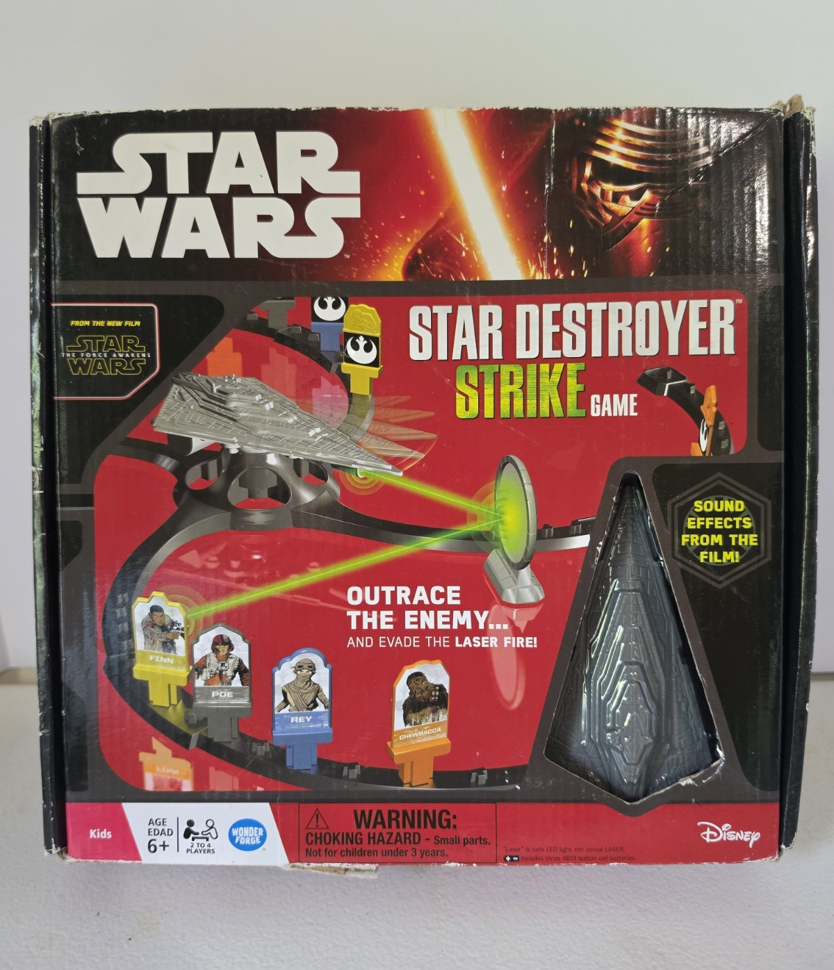 Wonder Forge Star Wars Star Destroyer Strike Game Sound Effects Age 6+