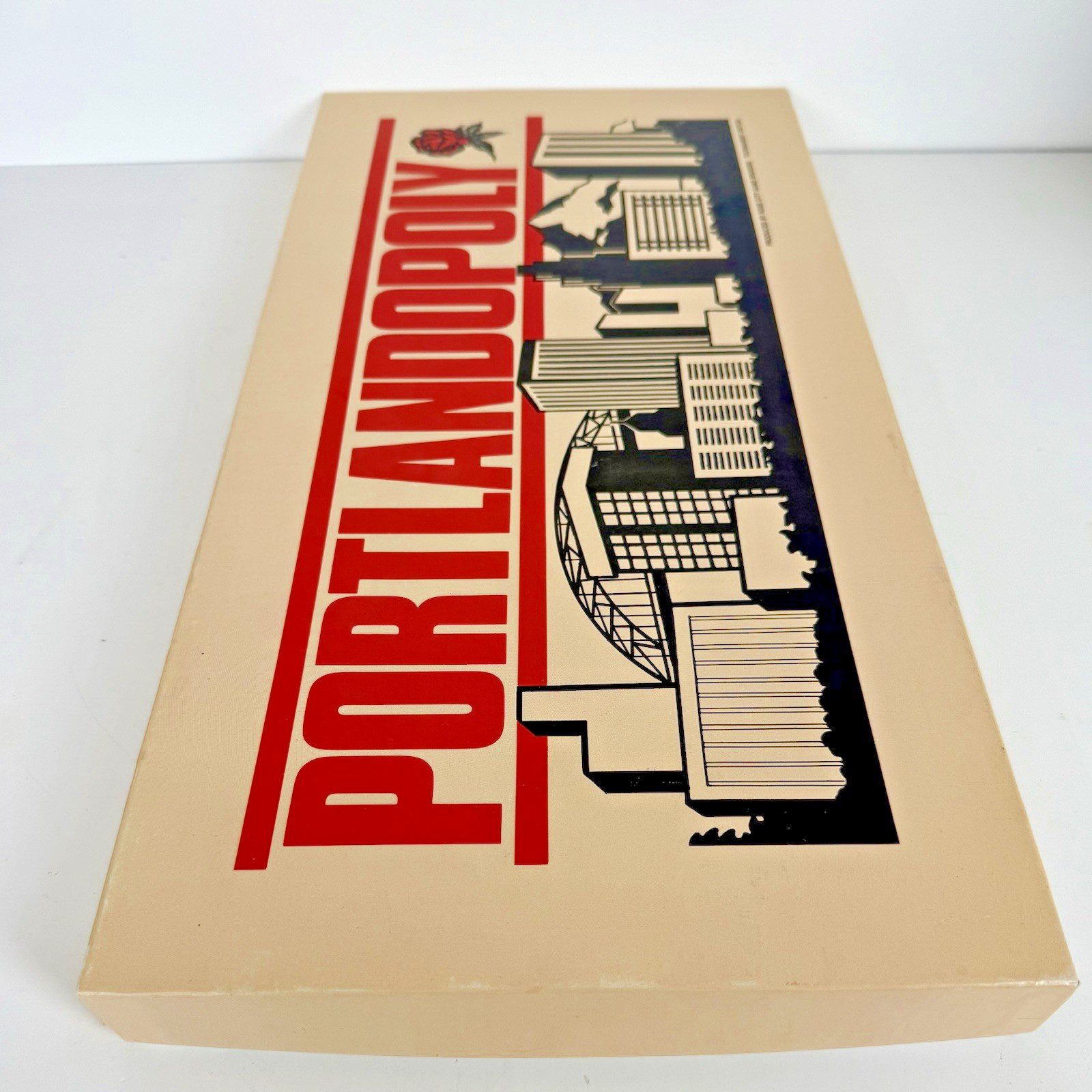 Vintage Portlandopoly ’88 Tournament Edition Board Game – Portland Oregon RARE
