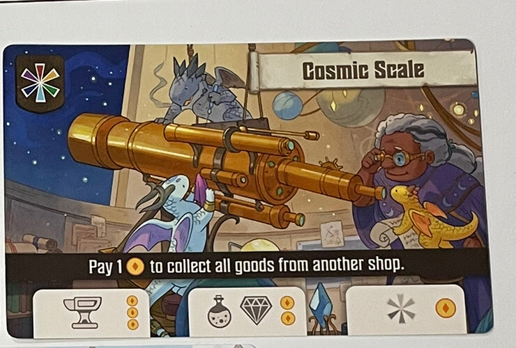 Flamecraft Board Game Exclusive Promo Cosmic Scale Shop New