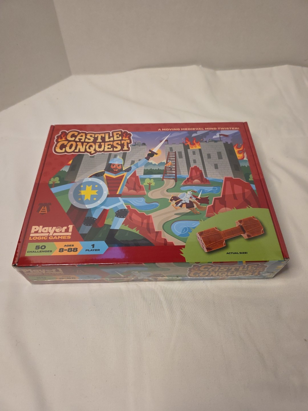Player 1 Castle Conquest Medieval Game 50 Challenges Single Player Brand New