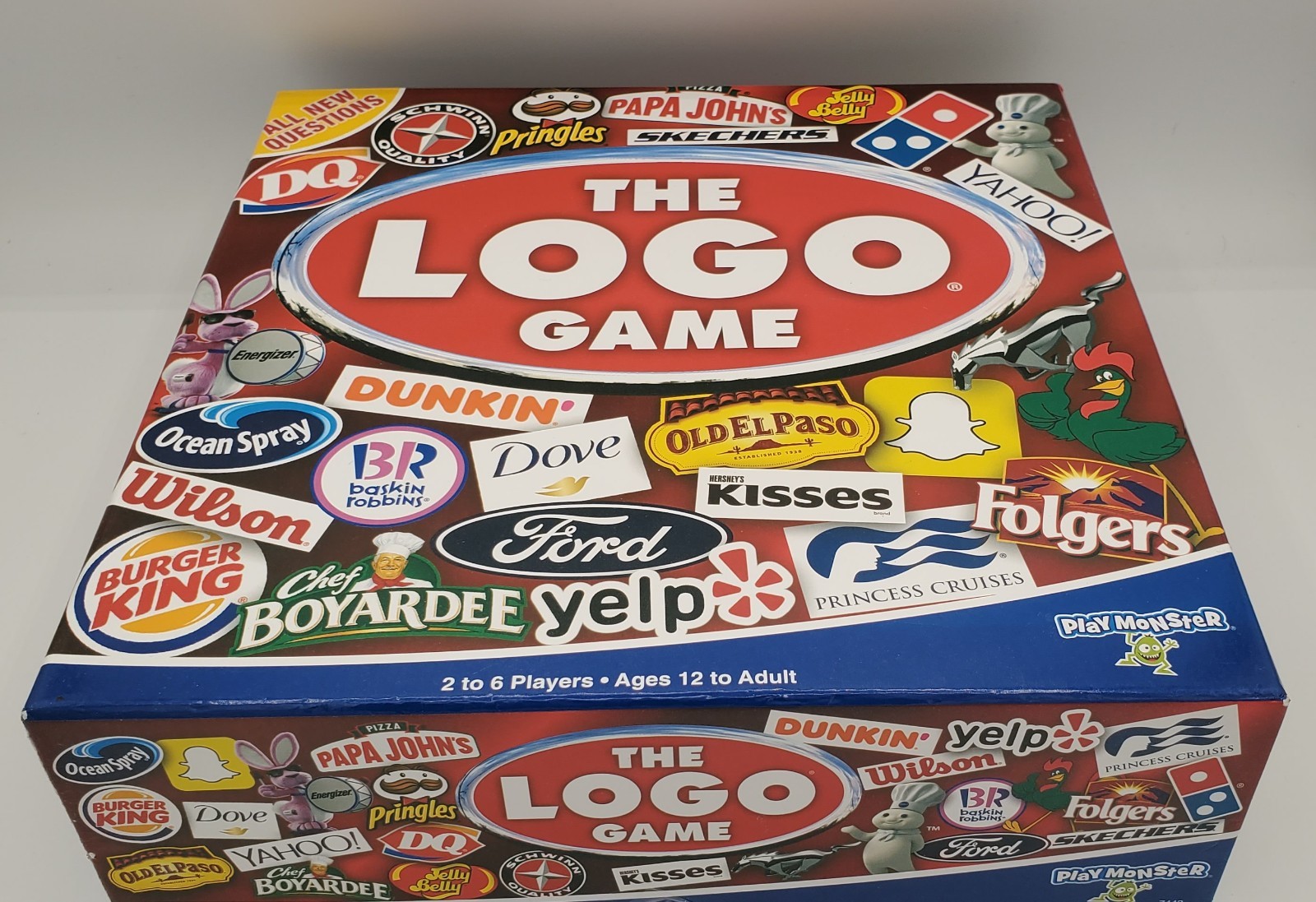 **NEW & SEALED** The Logo Board Game ☆ 2 to 6 Players ☆ Ages: 12 to Adult
