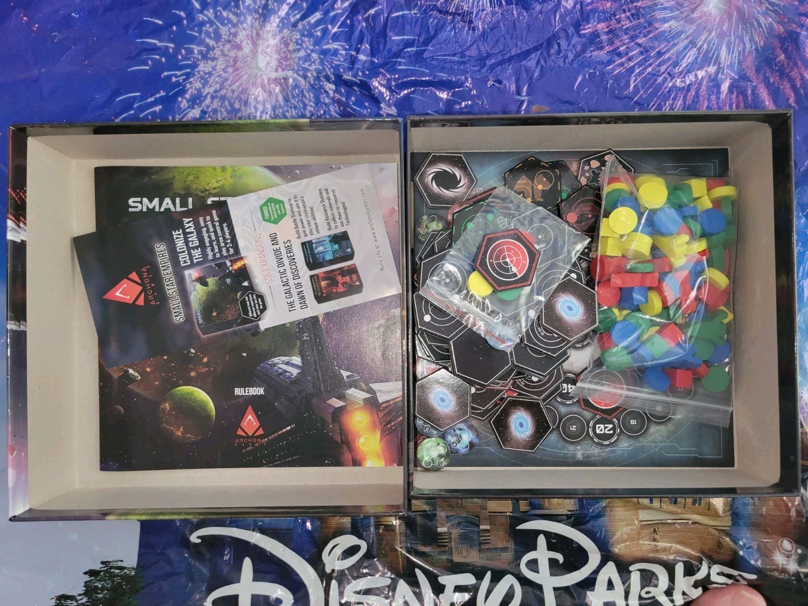 Archona Boardgame Small Star Empires 2nd Edition Used Complete!