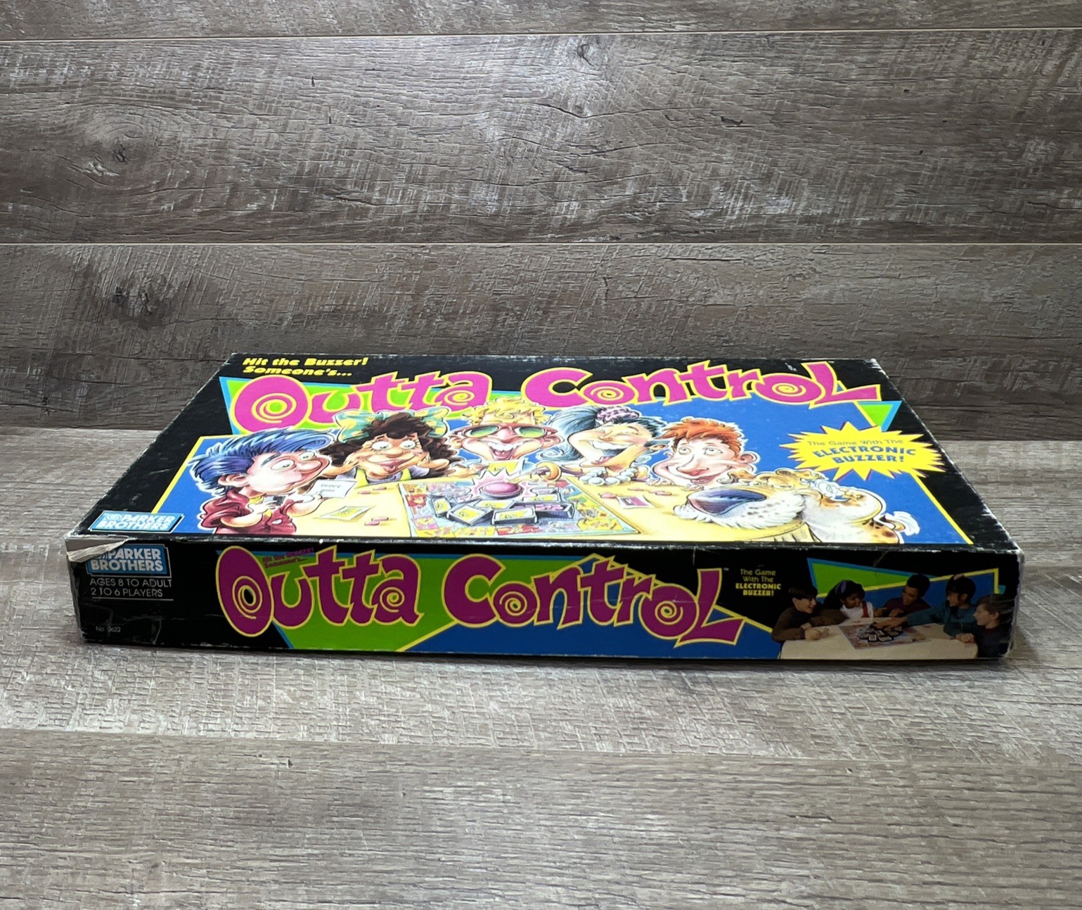 Vintage 1992 Parker Brothers Outta Control Electronic Board Game – 100% Complete