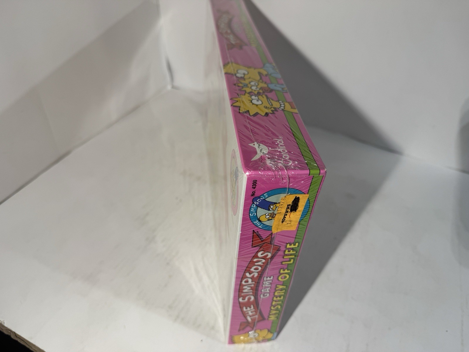 Simpsons Mystery of Life Board Game 1990 Cardinal New Factory Sealed Vintage