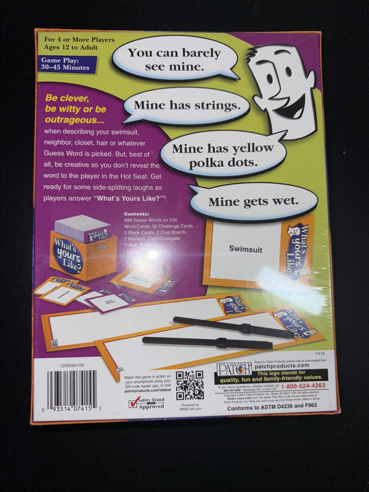 WHAT’S YOURS LIKE? Game by PlayMonster – NEW SEALED