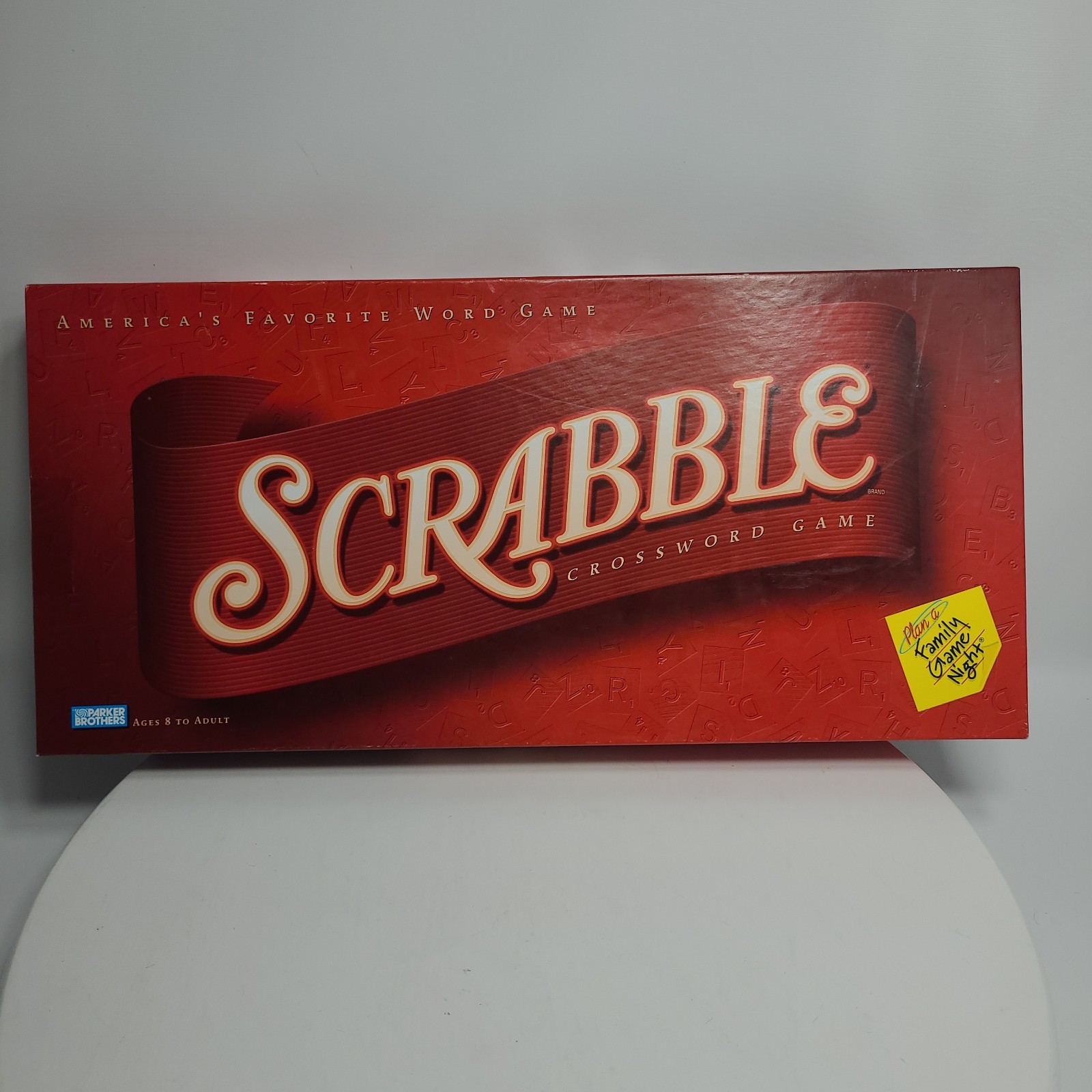 Vtg 2001 Parker Brothers Hasbro Scrabble Crossword Game, Ages 8 & Up 2-4 Players