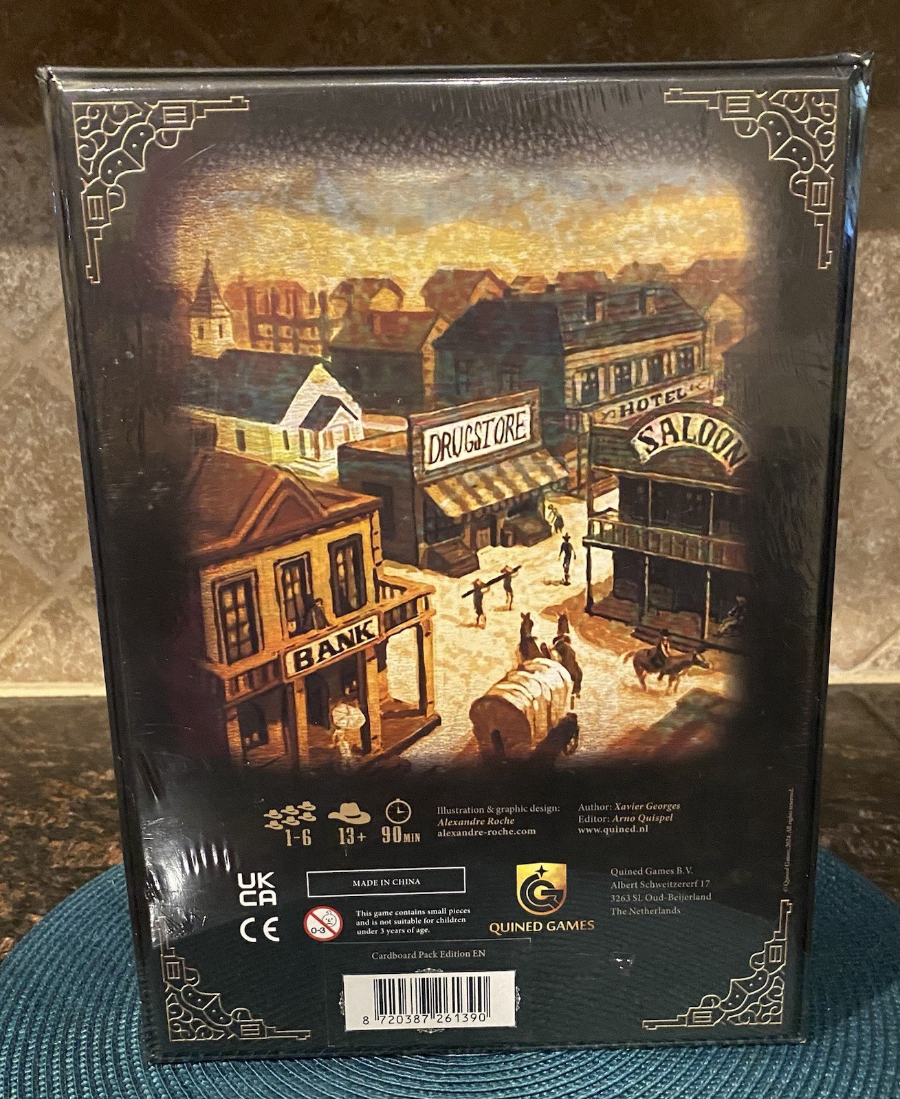 Carson City Big Box ~ Quined Games ~ Board Game ~ Cardboard Edition 2024 SEALED