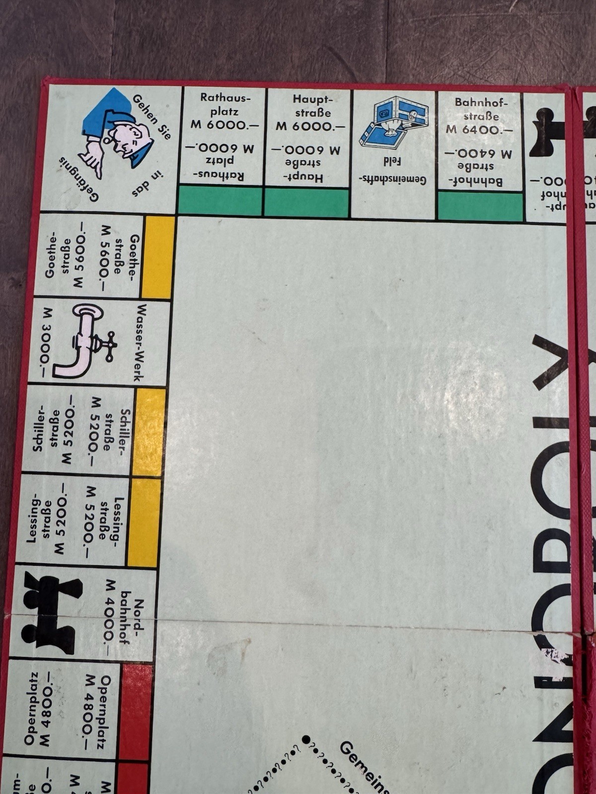 Vintage Monopoly Game Silber Edition Spiele Schmidt German 1940s See Descp