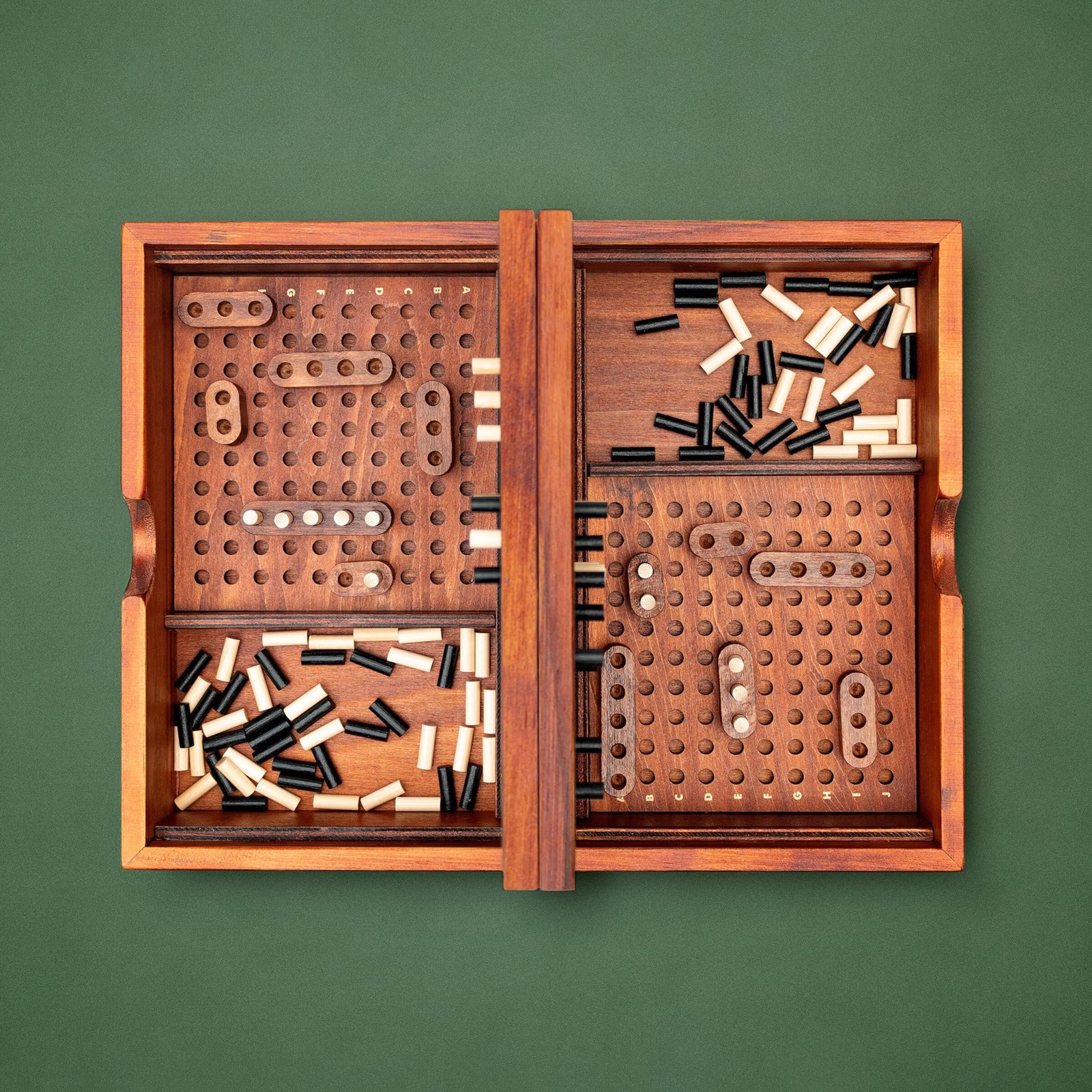 Sea Battle Game | Wooden Puzzle Board Game | Gift Ideas for Dad & Mens Birthd…