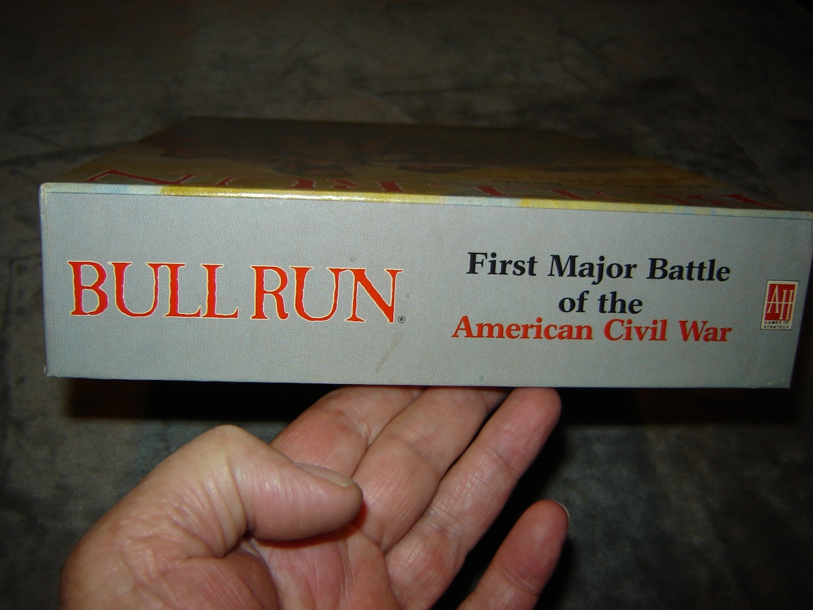 Avalon Hill Game Co. #847 Bull Run UNPUNCHED Never Played Excellent Cond NICE