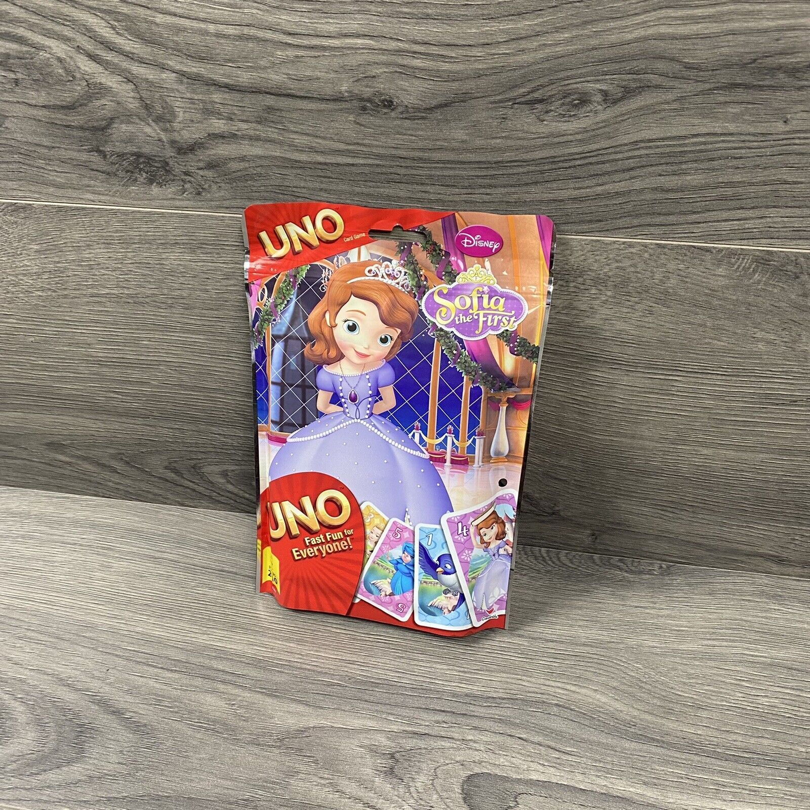 Disney Sofia The First Uno Card Game 2014 New Sealed