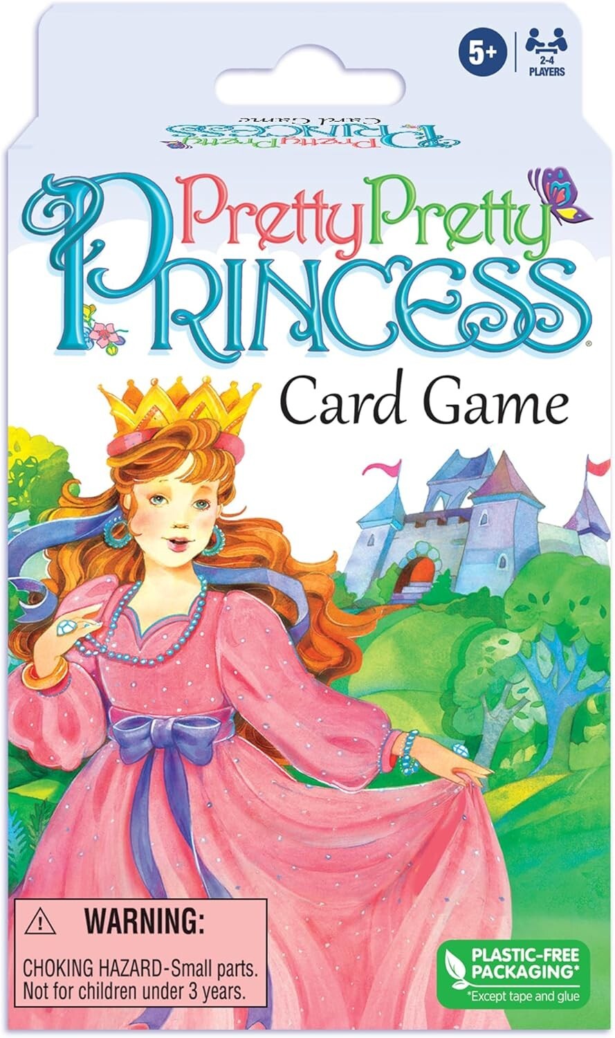 Pretty Pretty Princess CARD GAME – Family Game Night Kids NO READING REQUIRED