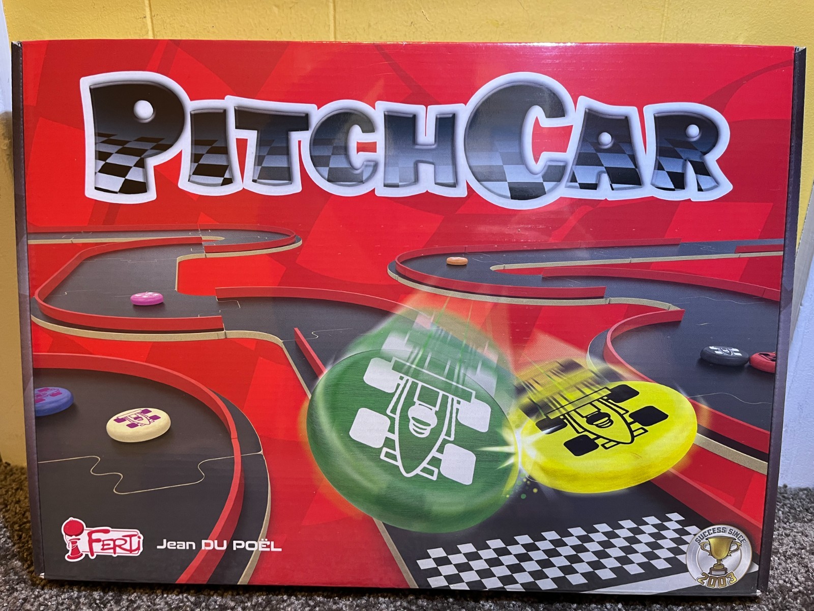 Pitch Car PitchCar Board Game 2020 Jean du Poel New, NIS Base Game