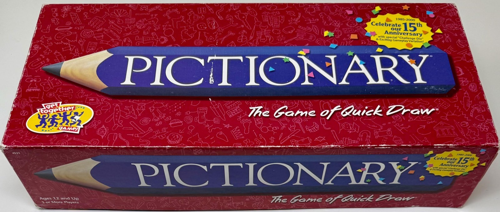 Pictionary 15th Anniversary Game – 2000 – 100% Complete