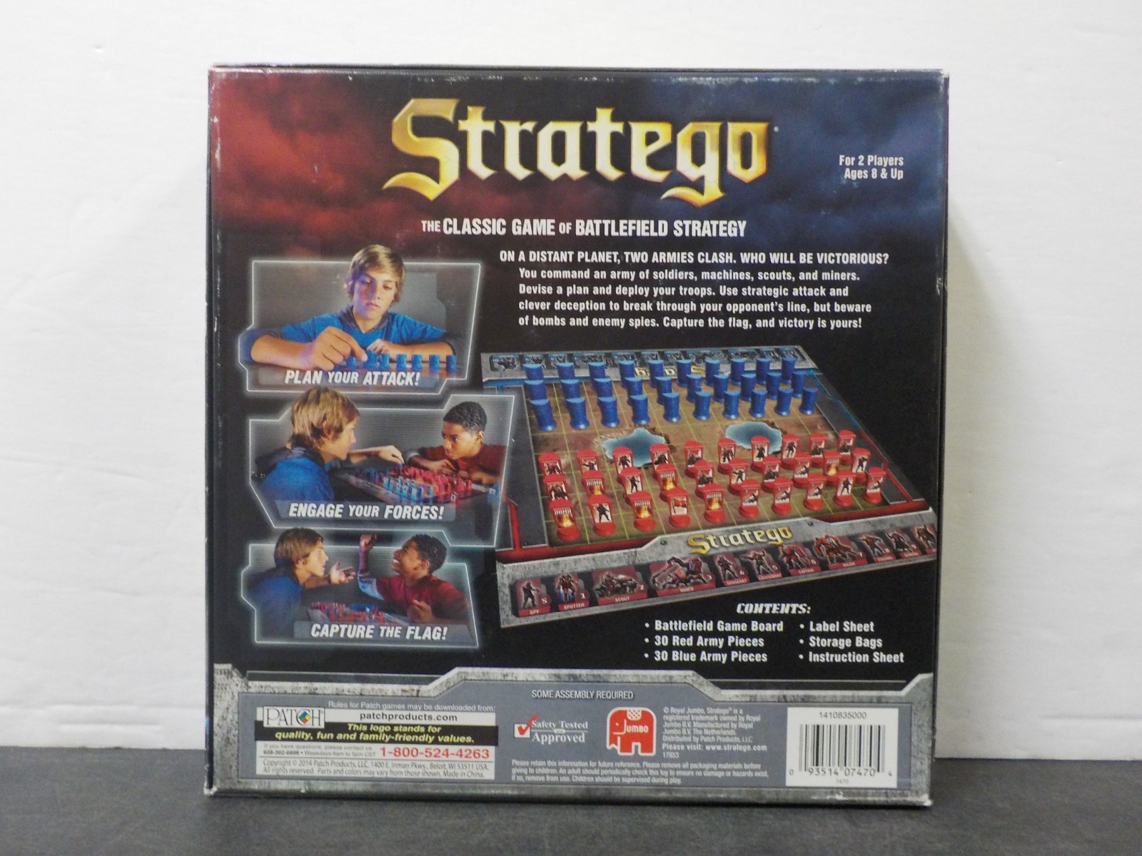 G1219 Spin Master STRATEGO 50th Anniversary Edition Complete