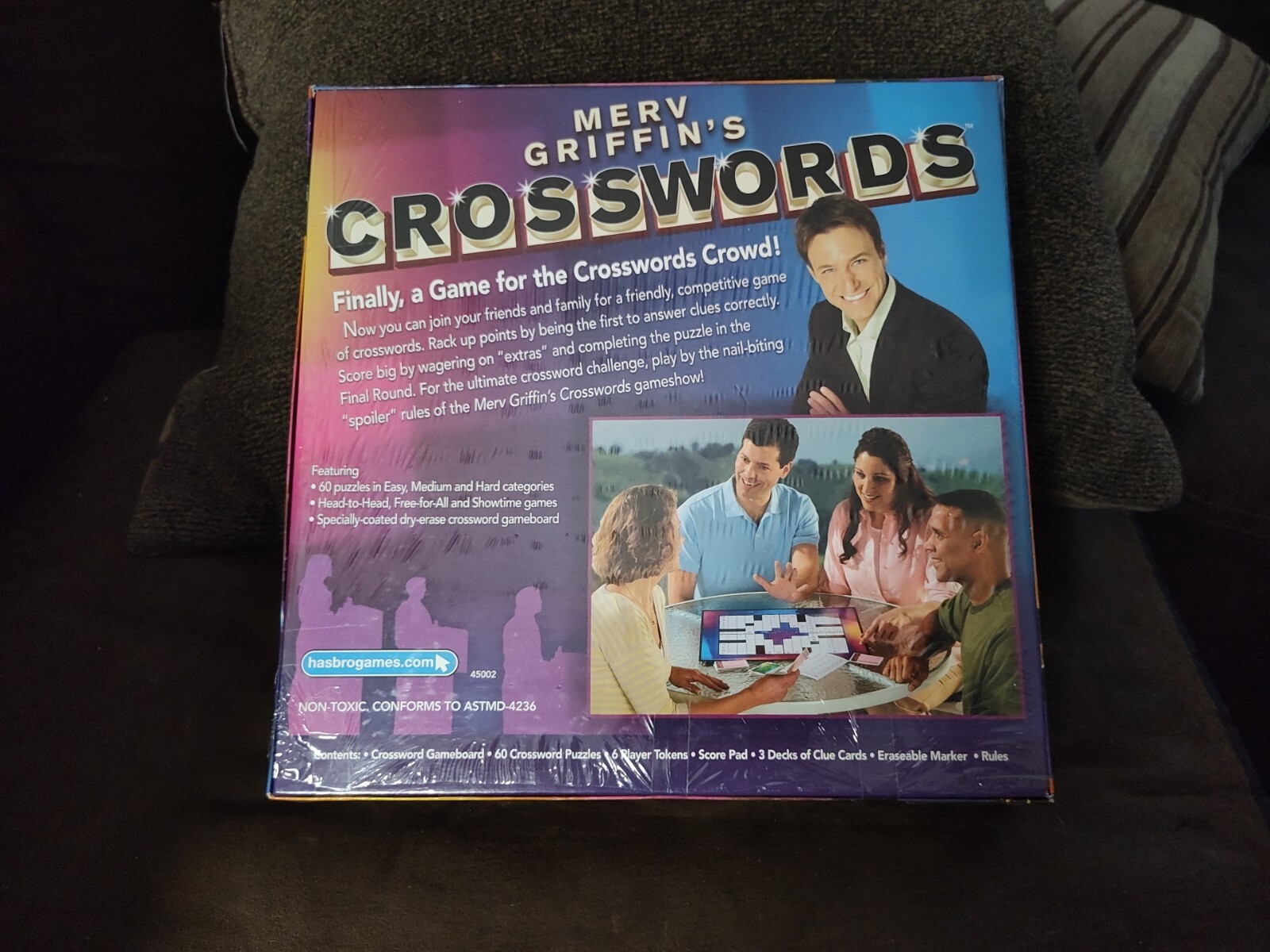 Merv Griffin’s Crosswords Board Game Social Wordplay 2008 NEW/SEALED