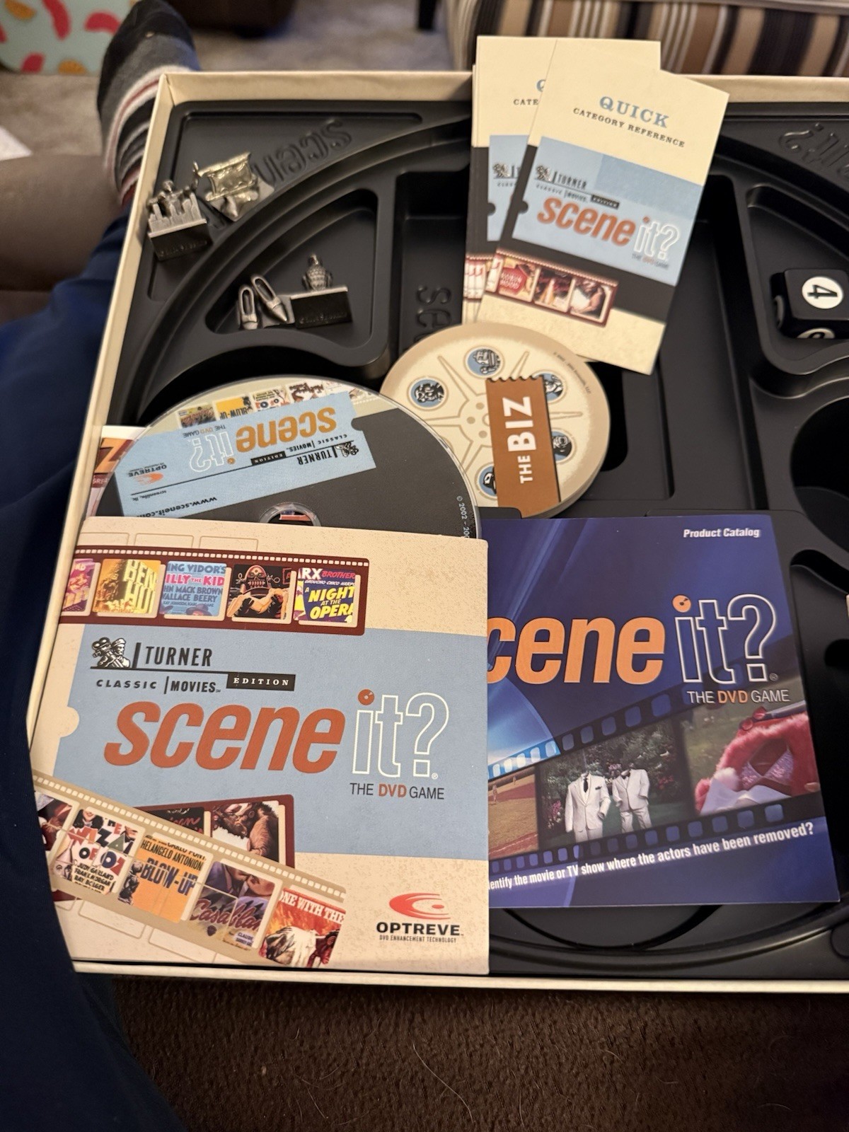 Scene It Turner Classic Movies DVD Board Game TV TCM Screenlife 2004
