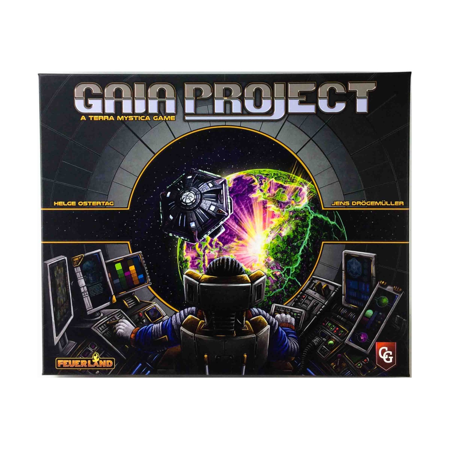 Capstone Board Games Cap Gaia Project – A Terra Mystica Game w/Folded VG+/NM