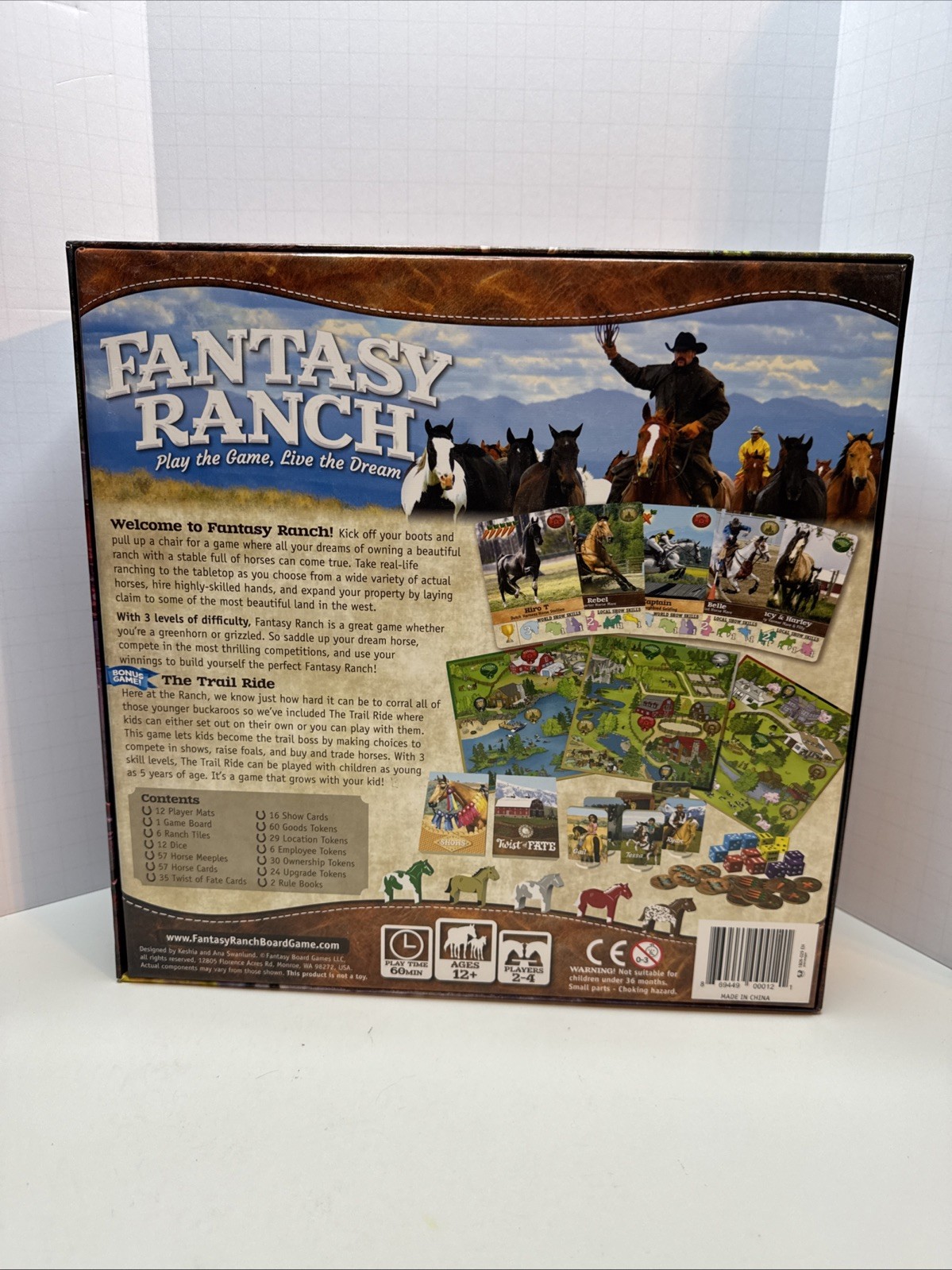 Fantasy Ranch Horse Ranching Game Live The Dream Horses Cards 99.9% Complete