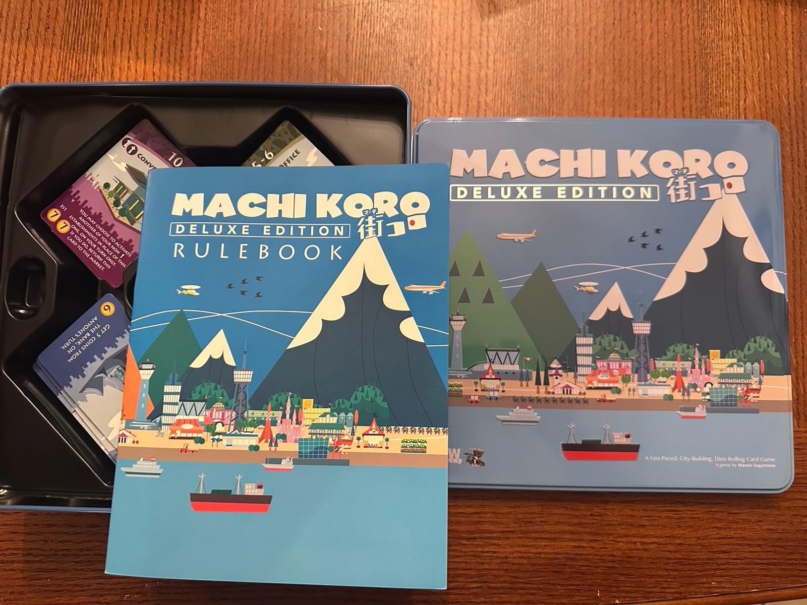Machi Koro Deluxe Limited Edition Collector’s Tin Board Game