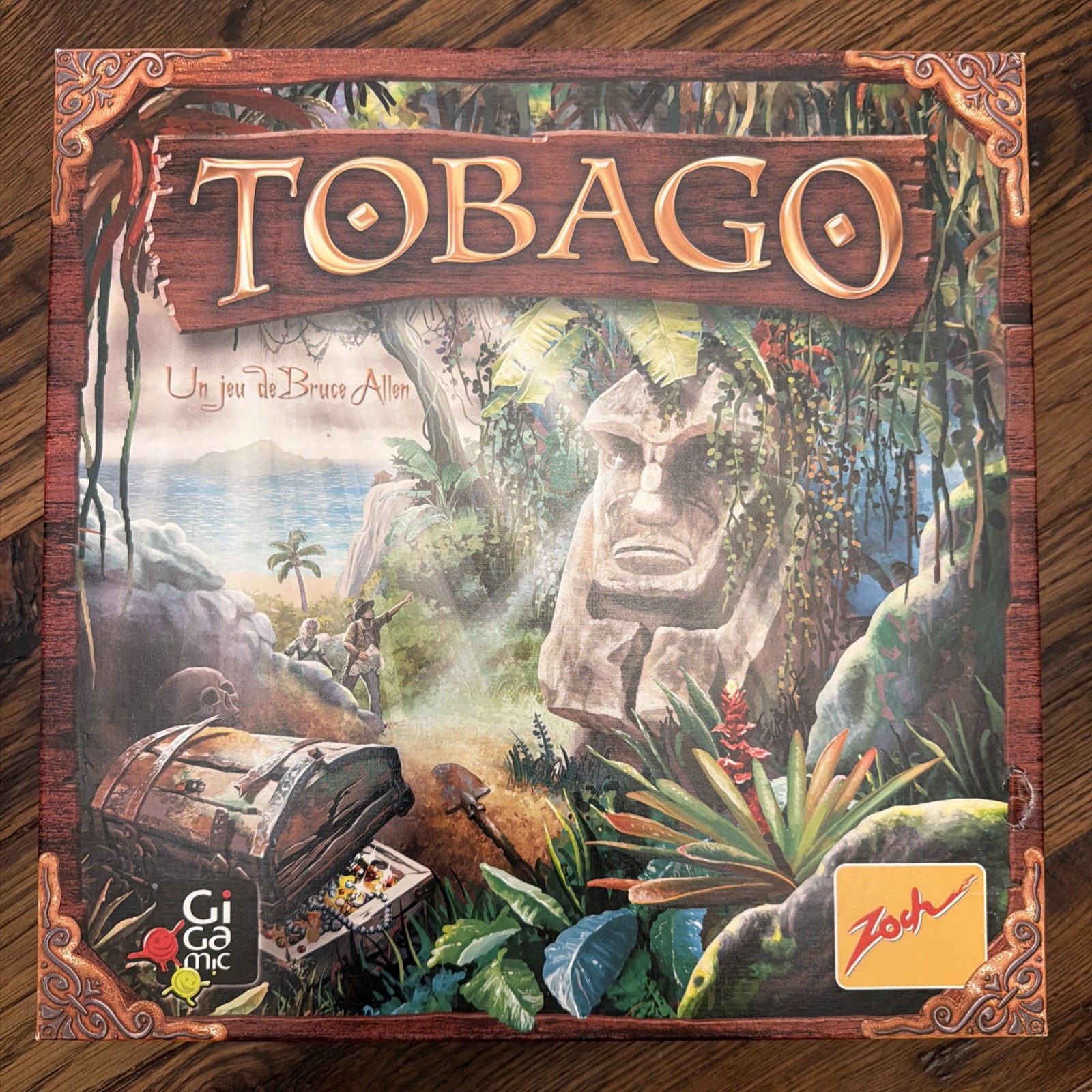 Tobago board game – 100% complete – 2009 French edition w/ printed English rules