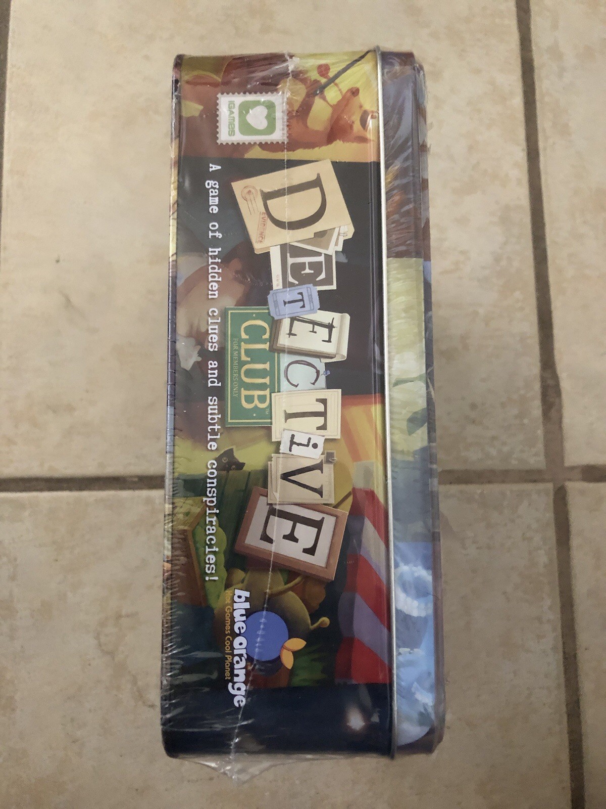 Detective Club Boardgame by Blue Orange (Metal Tin Ed.) SEALED