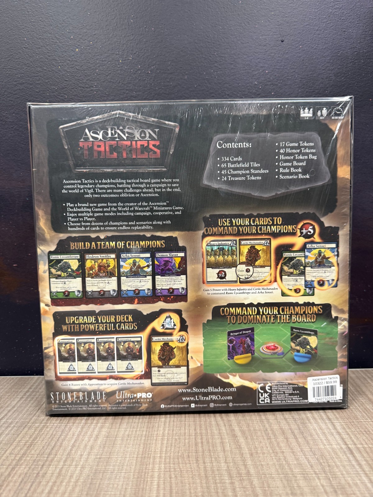 *BRAND NEW IN SHRINK WRAP* Ascension Tactics: Miniatures Deckbuilding Game