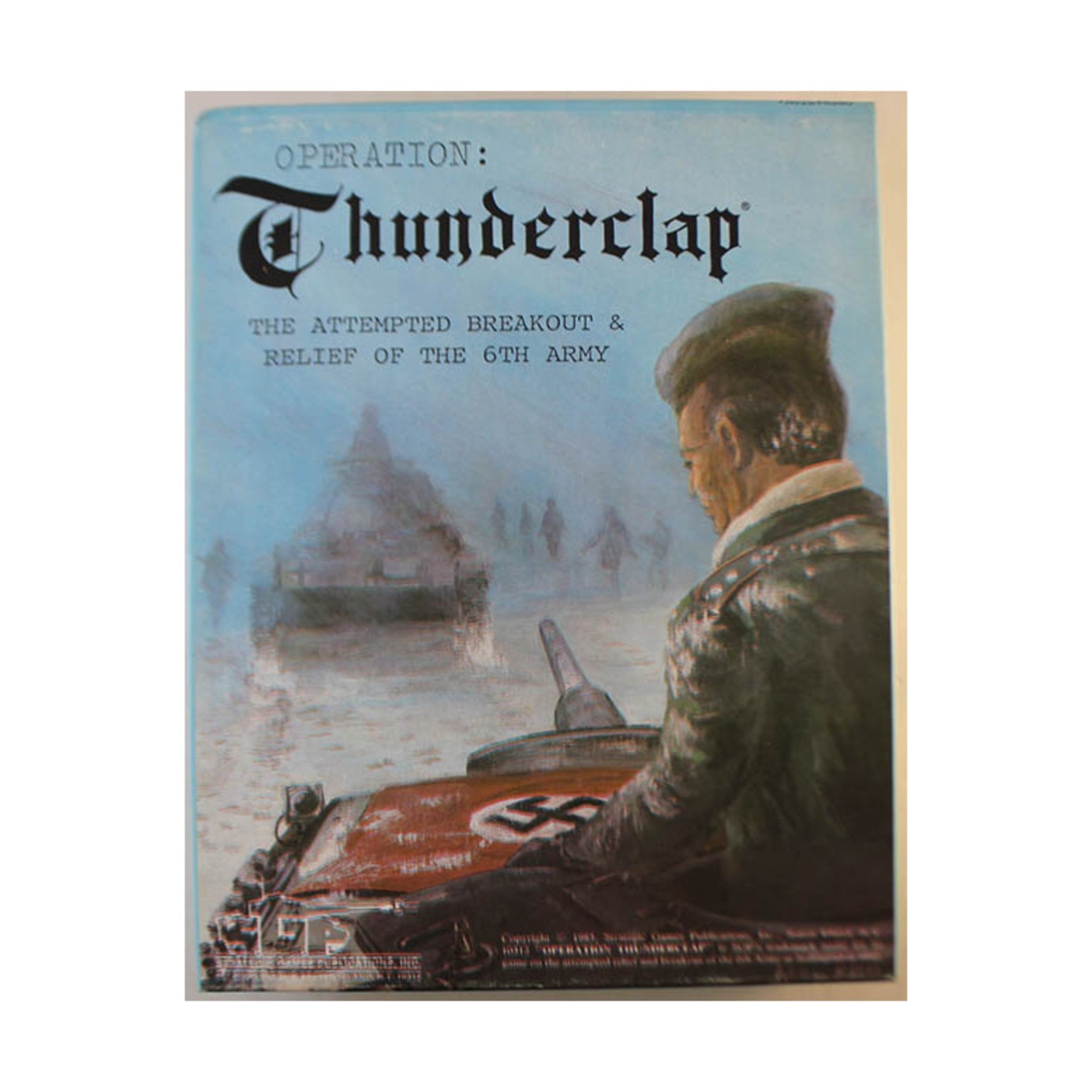 Strategic Games Publications Wargame Operation – Thunderclap Box VG/VG+