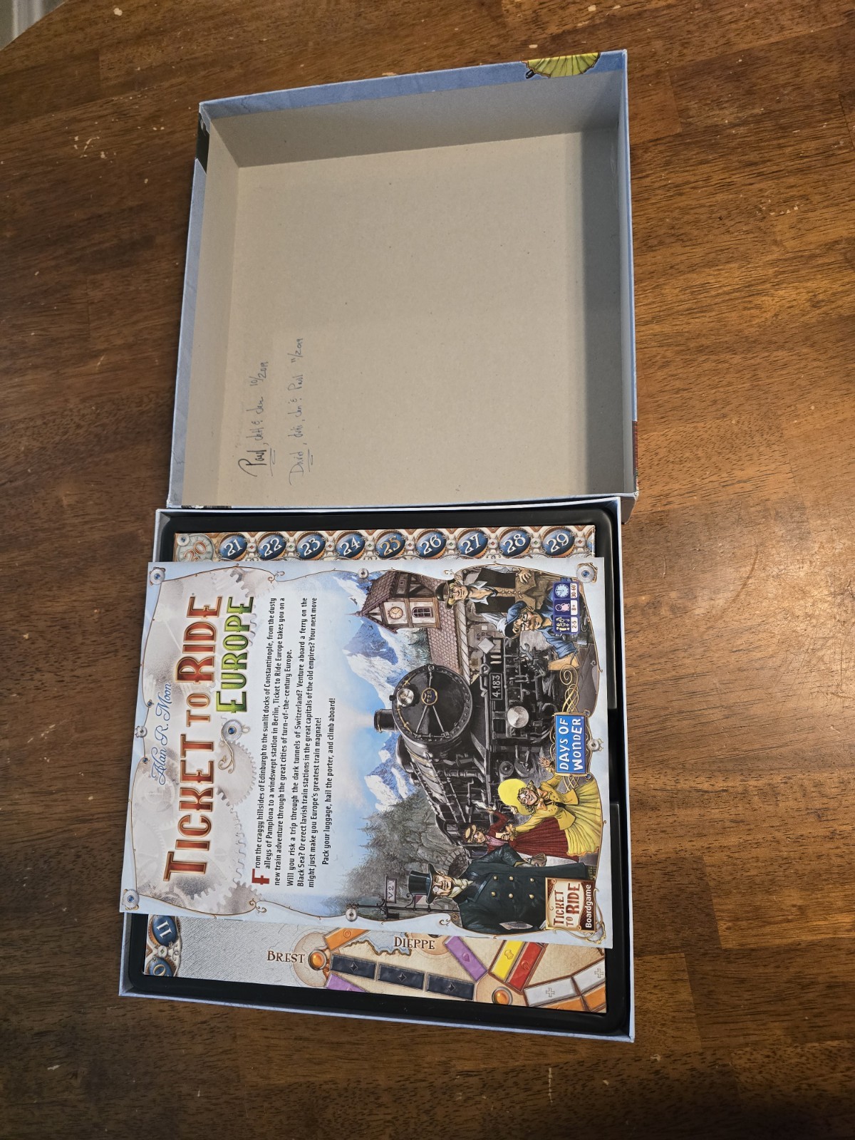 Days of Wonder Ticket to Ride Europe Board Game – DO7202