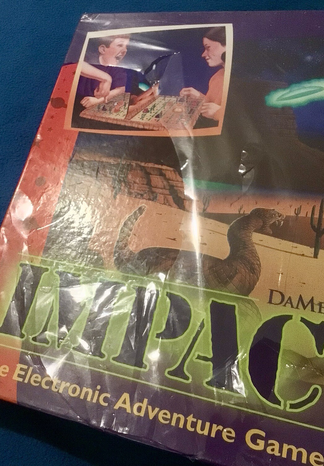 Impact Zone 1998 Board Game DaMert Vintage New And Sealed w/ Wear
