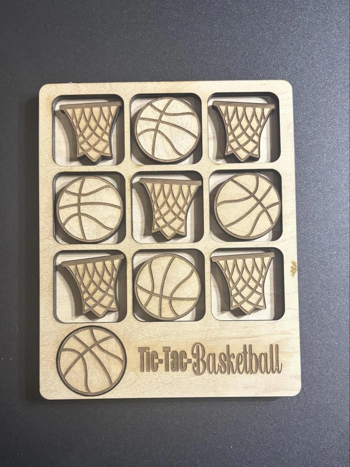 Baseball or Softball Themed Tic Tac Toe Board, Multiple Options Available