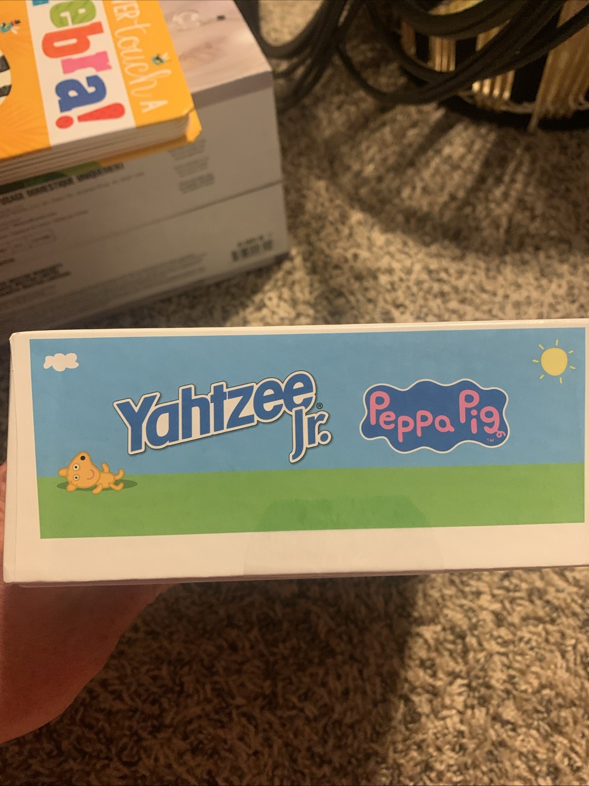 Peppa Pig Edition Yahtzee Jr. Board Game for Kids Ages 4 and Up, Sealed In Box