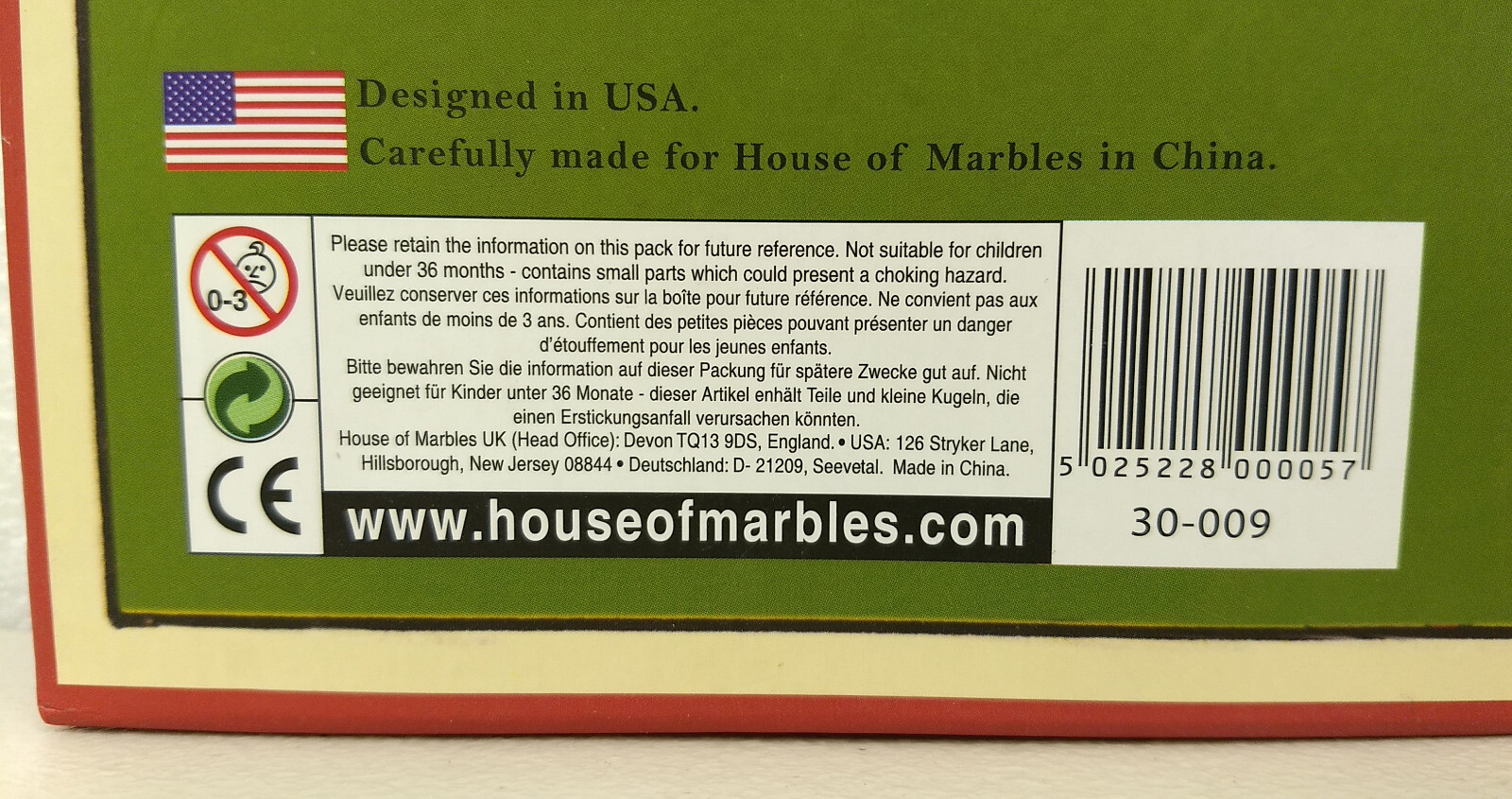 Humpty Dumpty Sat On A Wall Game ~ House of Marbles **Brand New & Sealed**