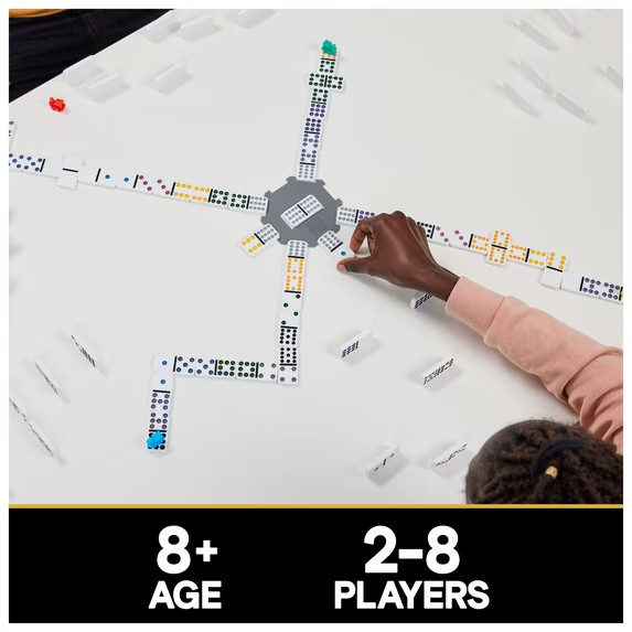 Spin Master Games, Cardinal Classics, Mexican Train Dominoes Set, Ages 8 and up