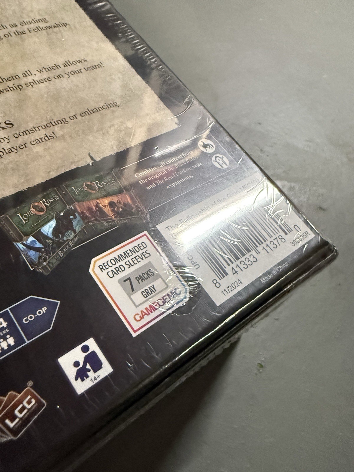 Lord of the Rings LCG Fellowship of the Ring Saga Expansion NEW Sealed FFG RARE
