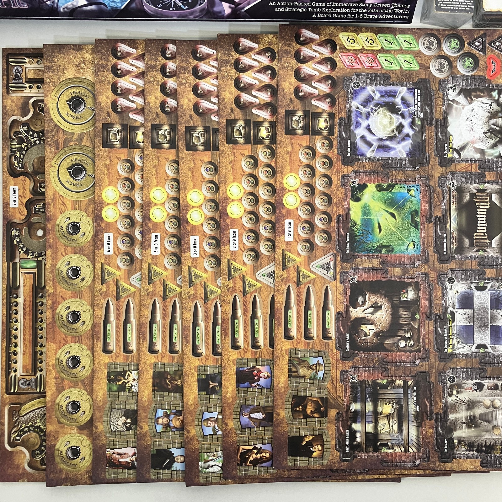 Everything Epic Secrets of The Lost Tomb 2015 Board Game EOP Edition 1st Print