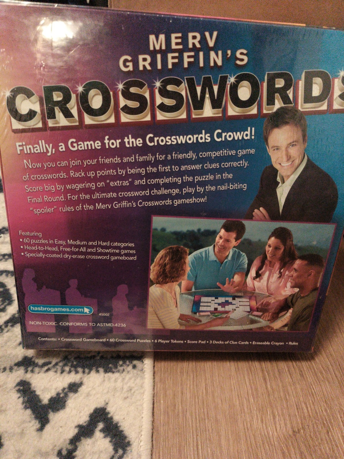 Merv Griffin’s Crosswords Board Game Social Wordplay 2008 NEW/SEALED
