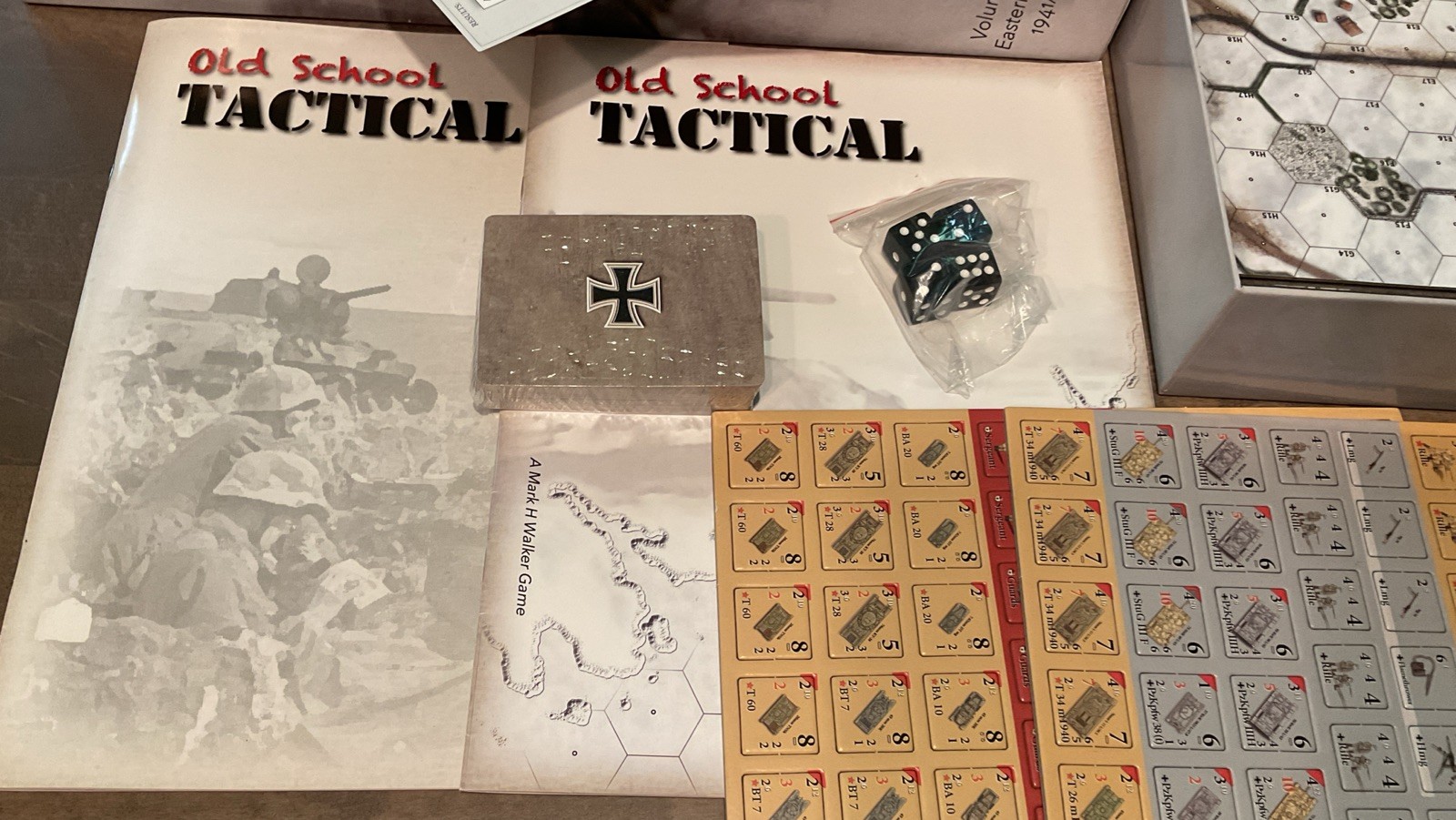 Old School Tactical Volume 1 Eastern Front 1941/42 WWII Board War Game BNIB