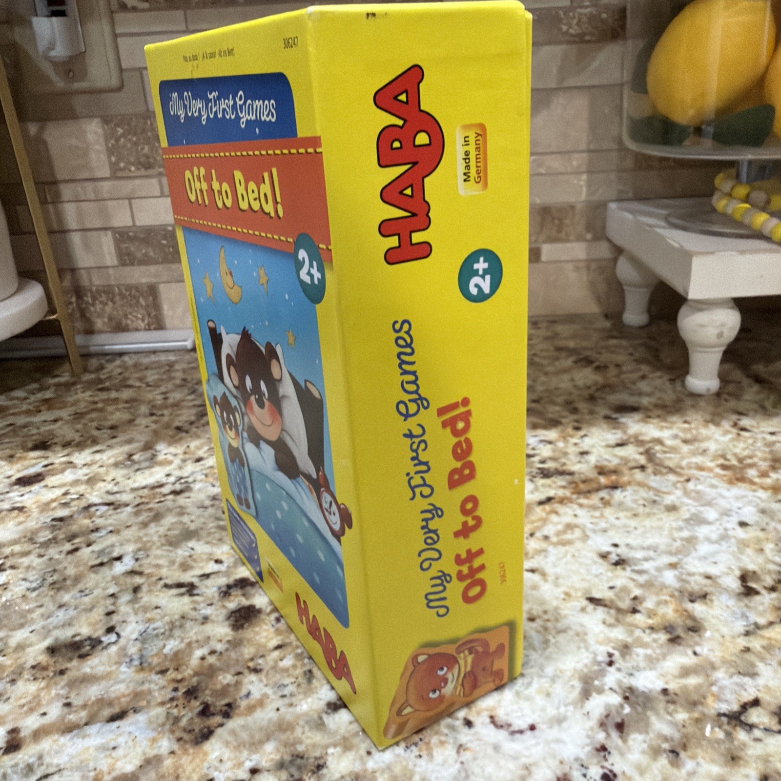 HABA MY VERY FIRST GAMES OFF TO BED GAME 100% COMPLETE MADE IN GERMANY FREE SHIP