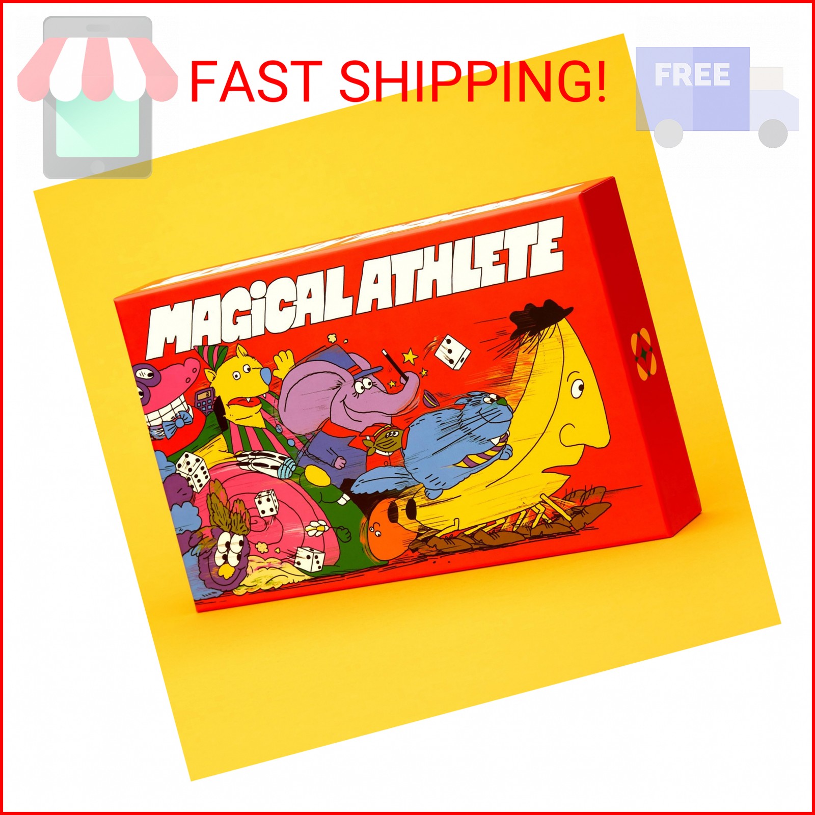 Magical Athlete Board Game – The Only Game Where You Can Race a Baby Against a B