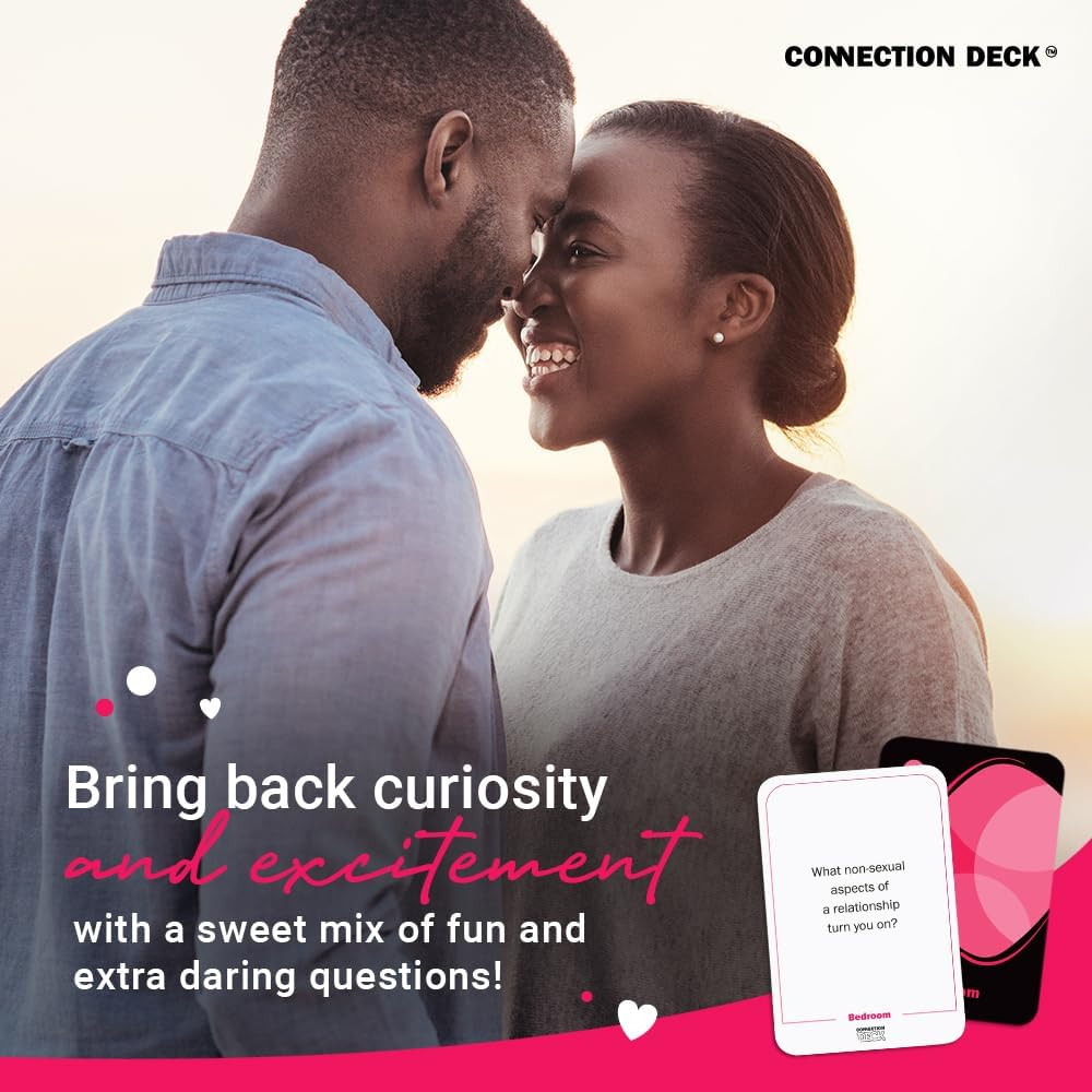 Card Game for Couples – Connecting and Revealing Questions to Ignite A Deeper Re