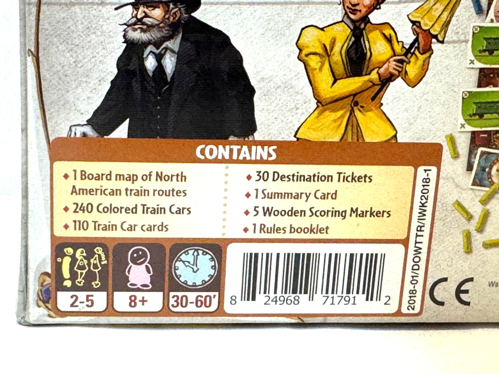 Days Of Wonder USA Ticket To Ride Board Game Alan R. Moon (NEW, SEALED)