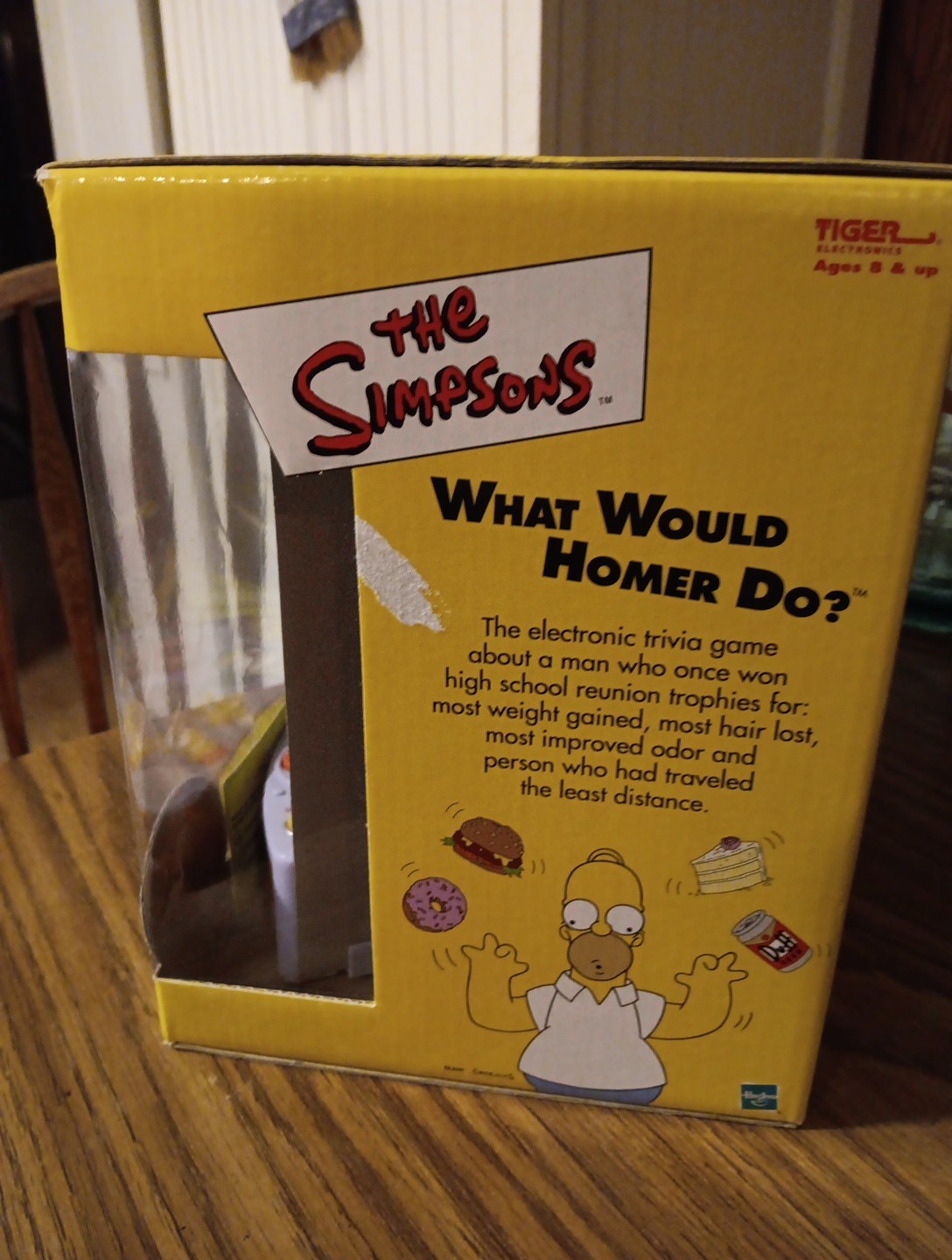 Tiger Hasbro The Simpsons What would Homer Do Trivia Electronic Game Fast Shippi
