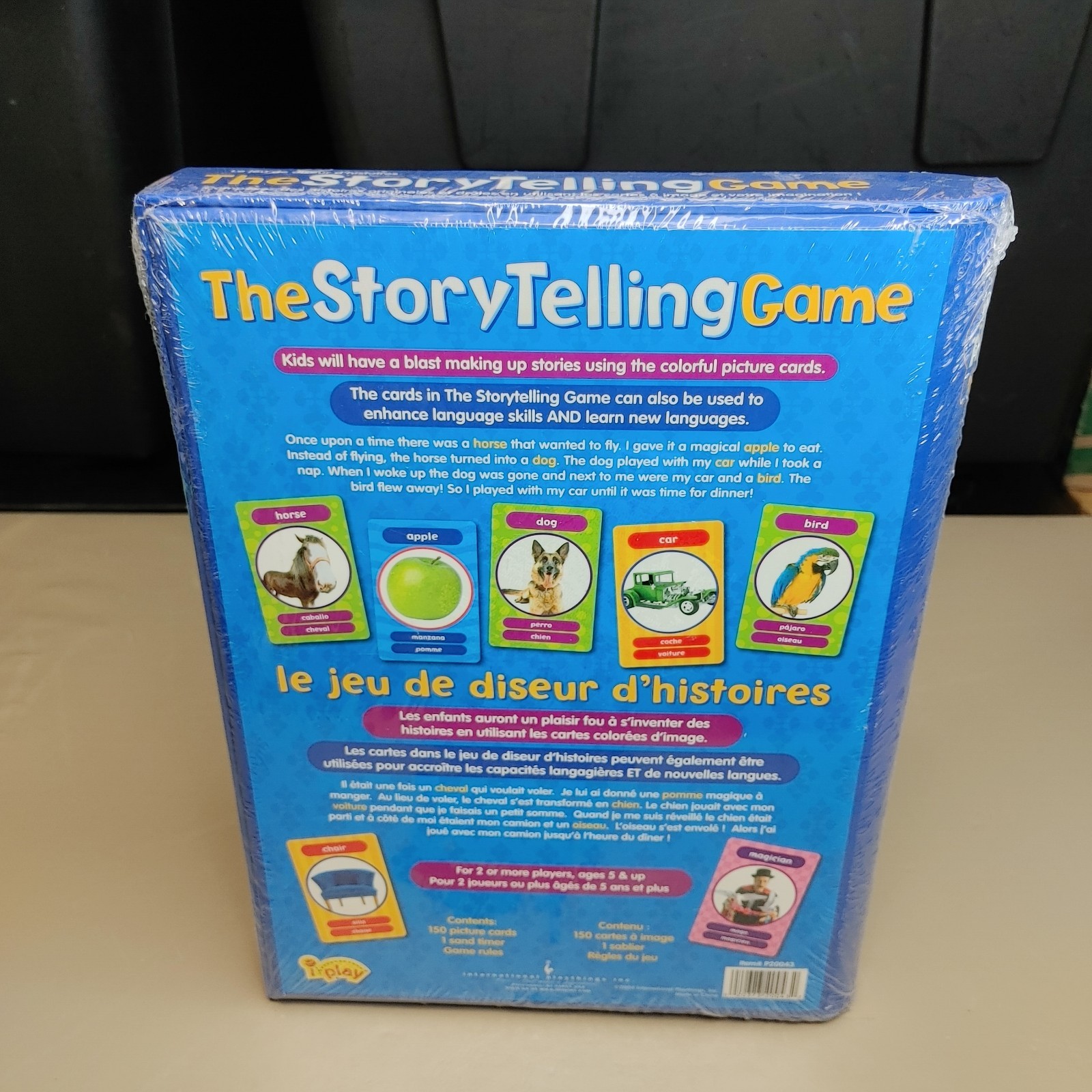 The Story Telling Game by International Playthings Memory Card Game (READ)