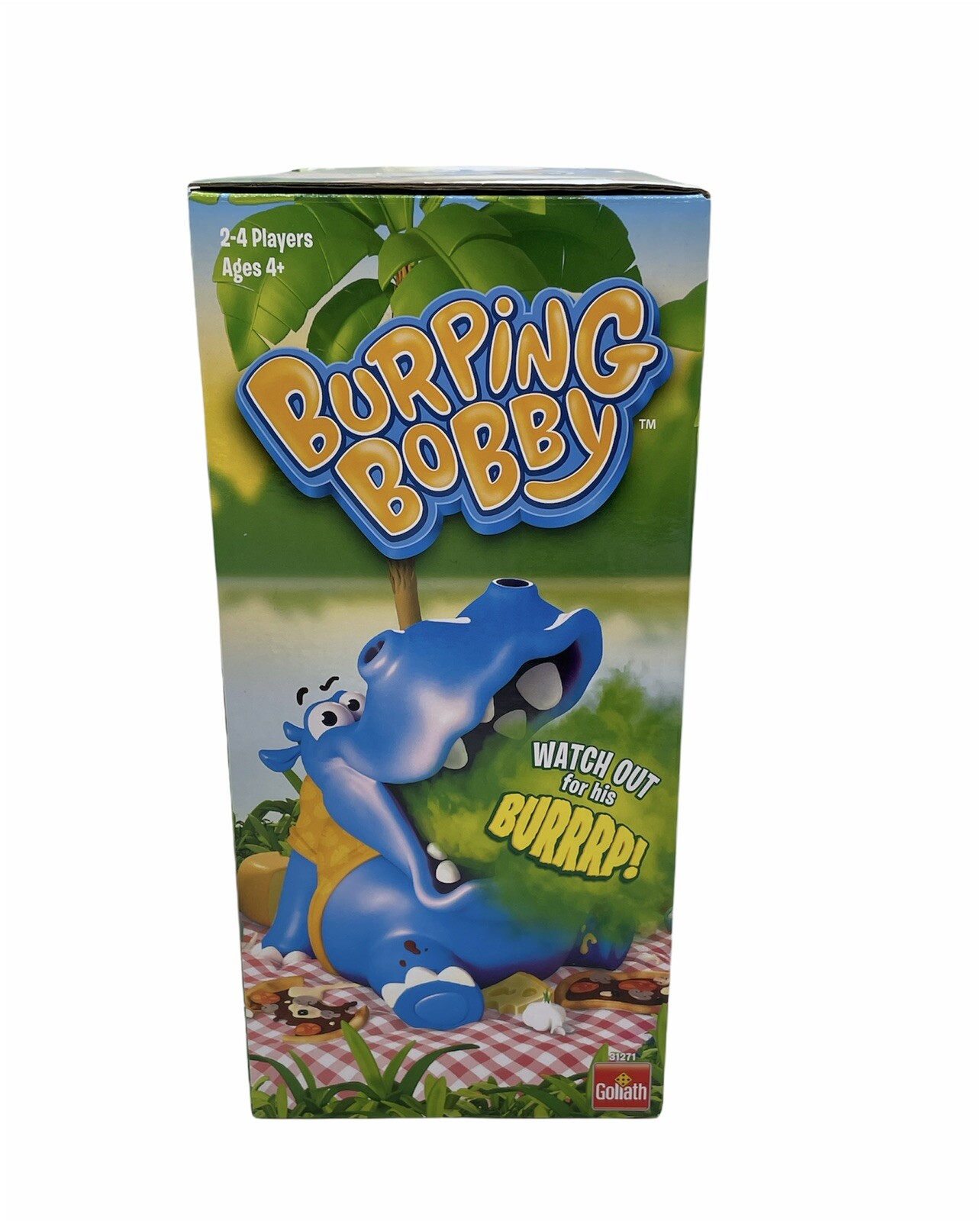 Burping Bobby Hippo Game Feed The Hippo But Watch Out for His Burp NEW